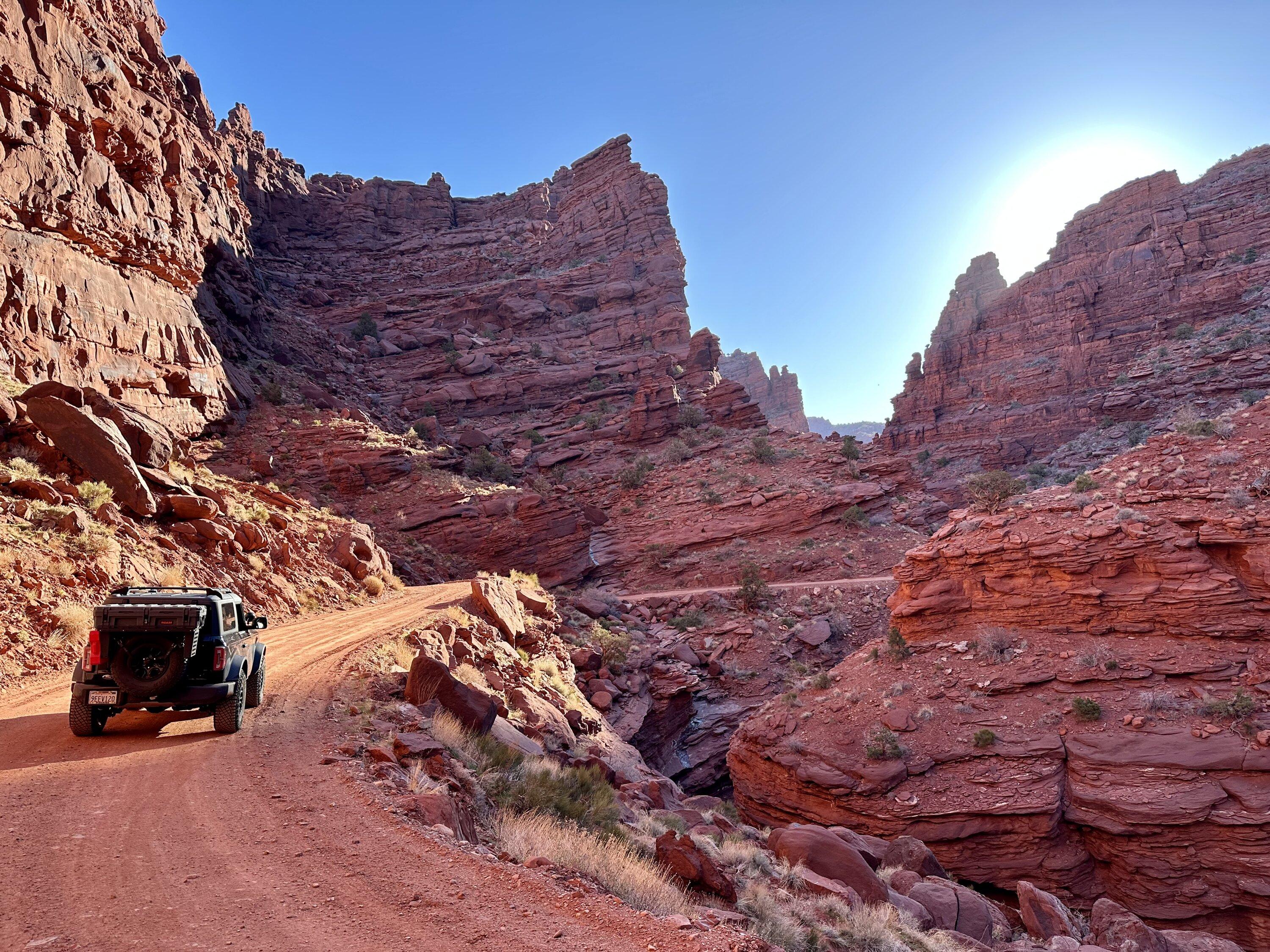 Ford Bronco Onion Creek Trail - Scenic Drive in Utah FullSizeRender