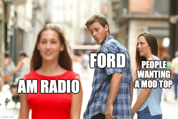 Ford Bronco Ford reverses decision and will keep AM radio on vehicles 🎙️ 1684869193734