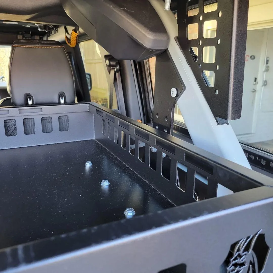Ford Bronco GOAT FABRICATION ADJUSTABLE CARGO BASKET IMG_7273 2