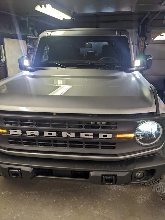 Ford Bronco 2022 Black Diamond - Build log ditch lights whit