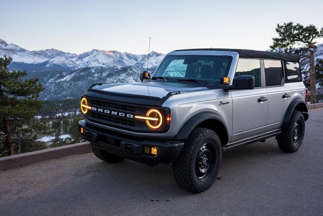 Ford Bronco 2022 Black Diamond - Build log morimotos installed 2