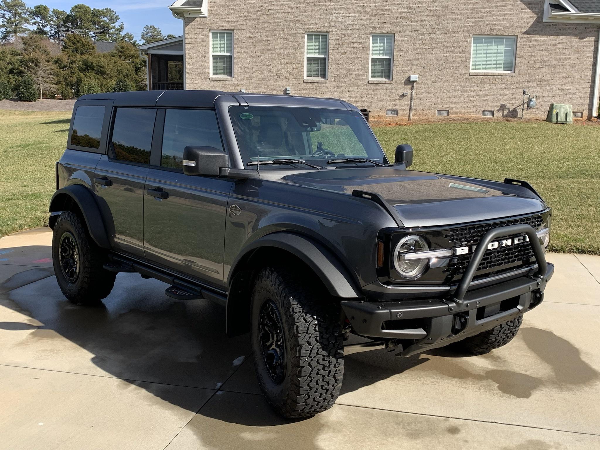 Ford Bronco 2023 Carbonized Gray 4-Door Wildtrak - Some basic mods and commentary... 4F4AC601-B631-4010-9137-8F7E49A6711A