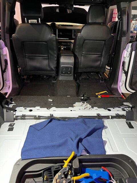 Ford Bronco Wildtrak with Vinyl Floor and Drain Plugs installed! Finally! IMG_9333