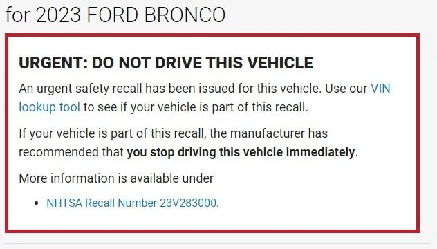 Ford Bronco Seatbelt Issue Recall + Stop Sale for 2021-2023 Broncos Announced lXdPhyG