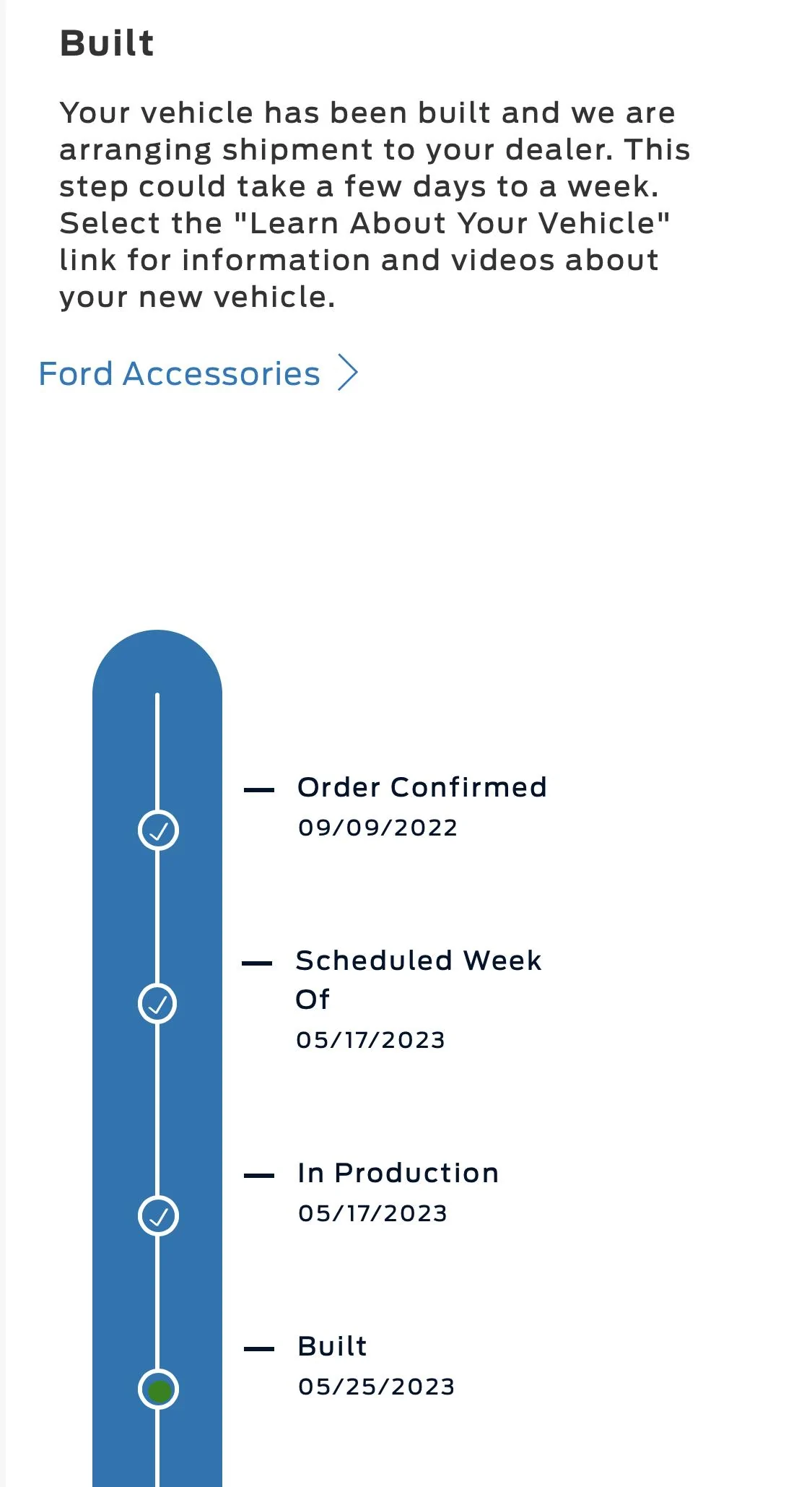 Ford Bronco 5/15/2023 Build Week 3C9D4363-1BF2-40A2-9C5C-CA6803E29C38