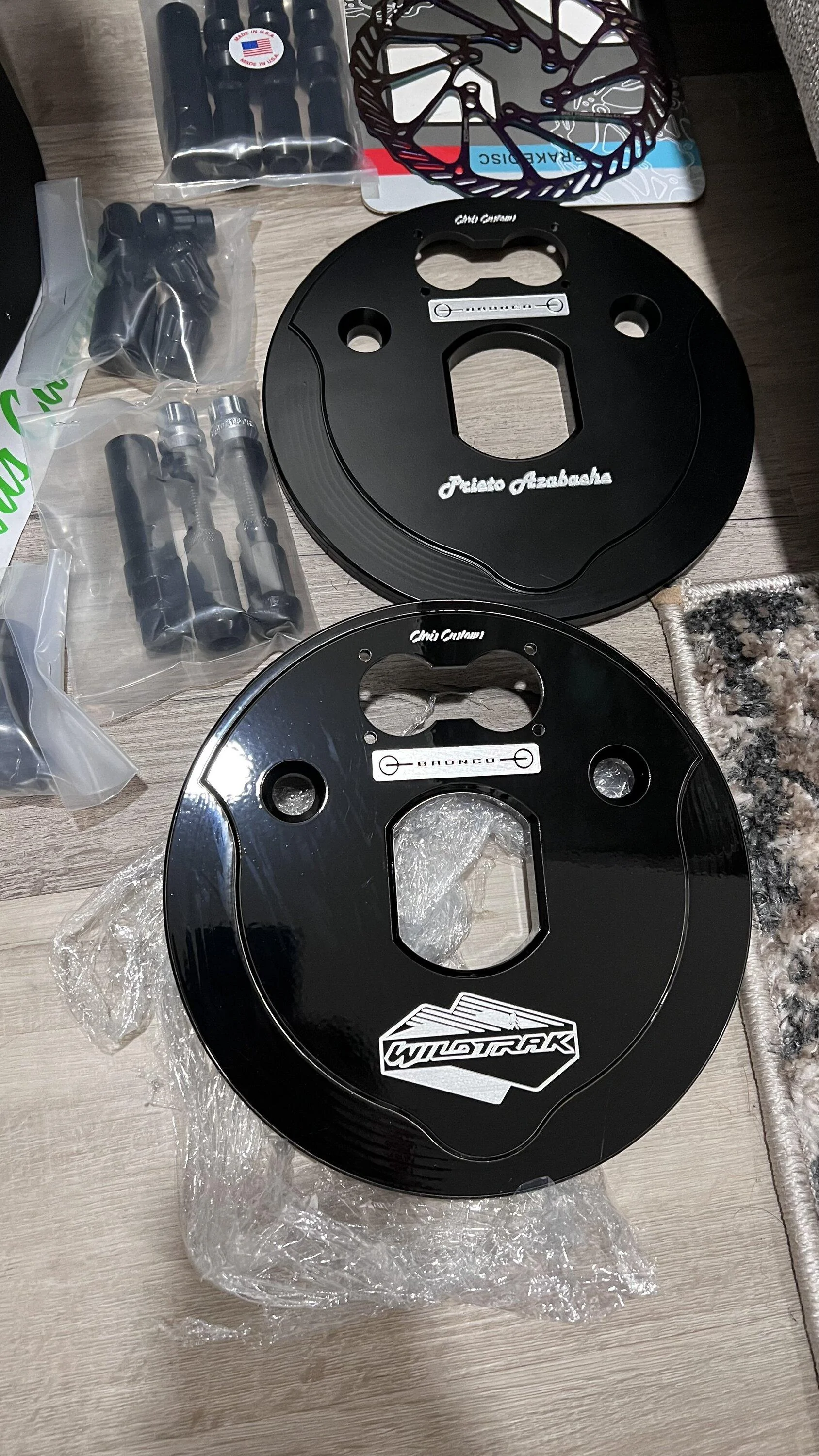 Ford Bronco S2 BD Chase Light Bracket Prototype 2 IMG_0511