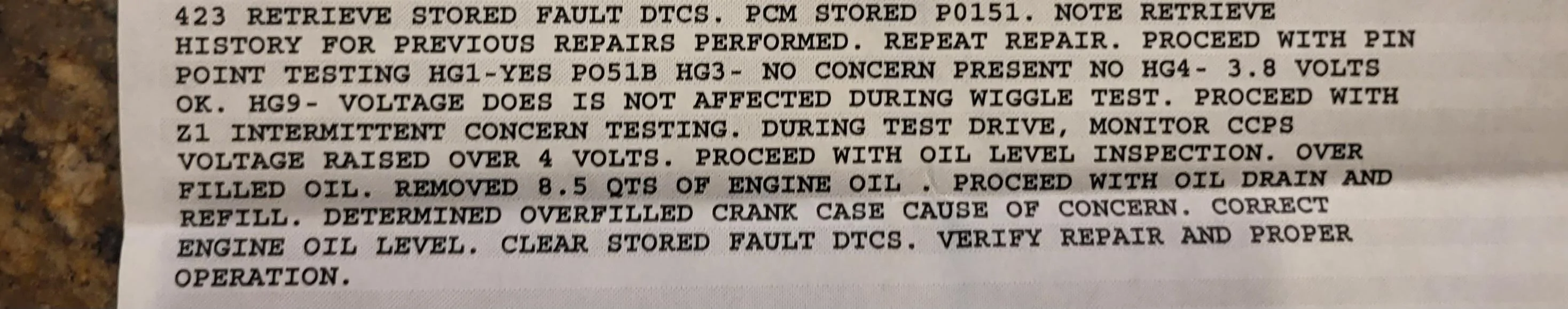 Ford Bronco After 2 dealers, still seeing this issue: Crankcase ventilation hose sensor is reporting a signal outside of its expected value.. 20230528_074059