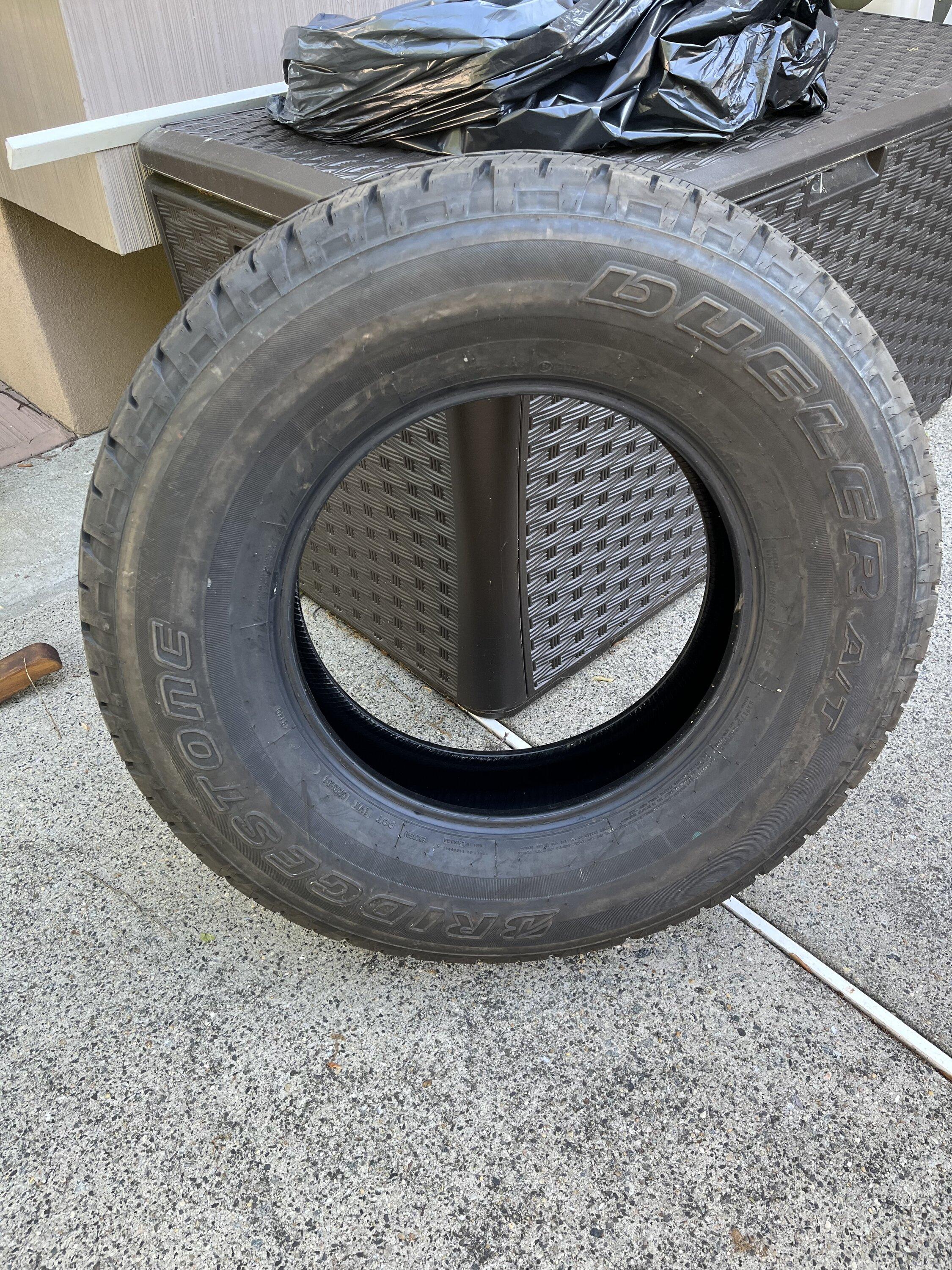 Ford Bronco Big bend tire take offs IMG_3794