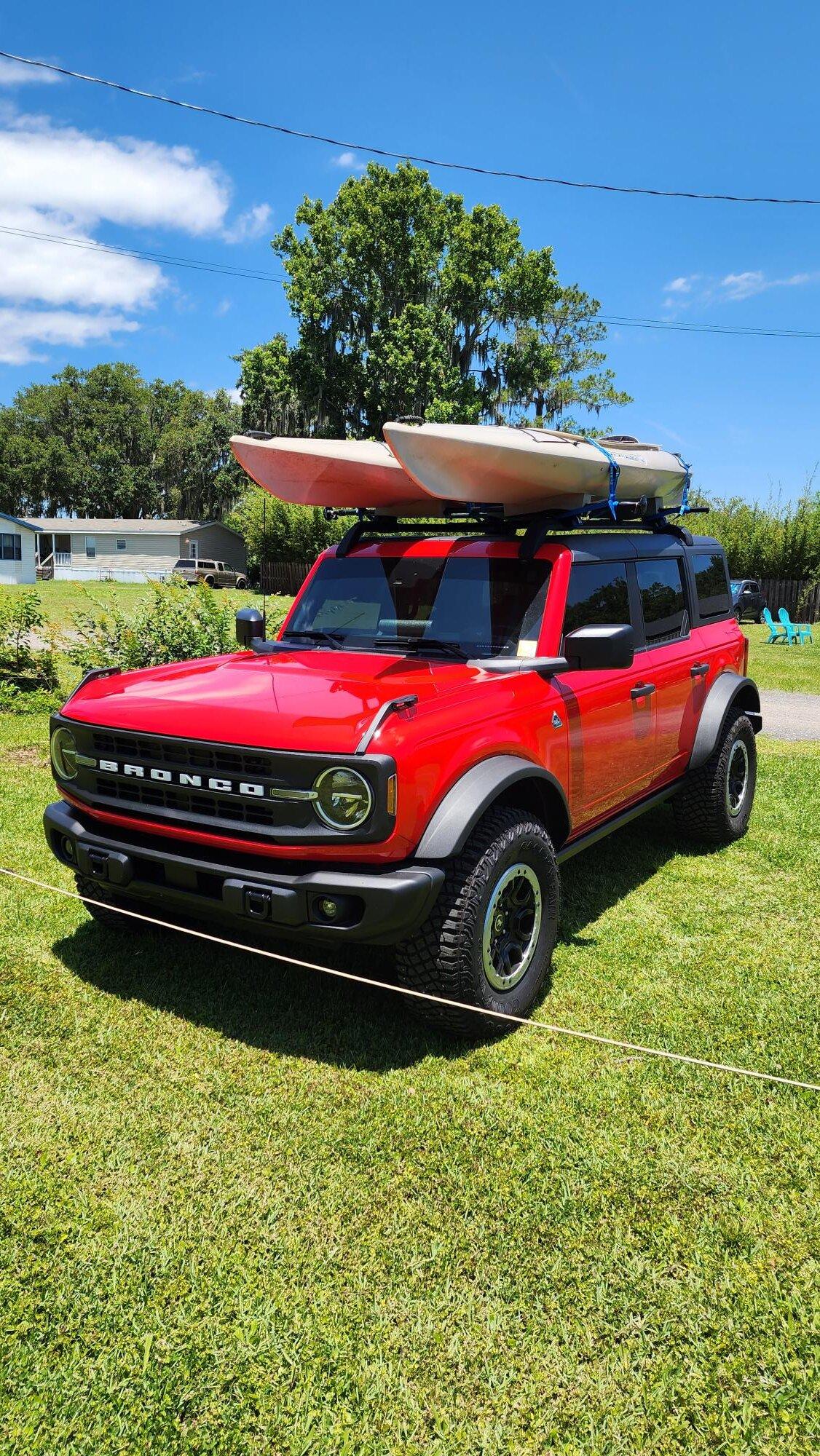 Ford Bronco What did you do TO / WITH your Bronco today? 👨🏻‍🔧🧰🚿🛠 2 boats
