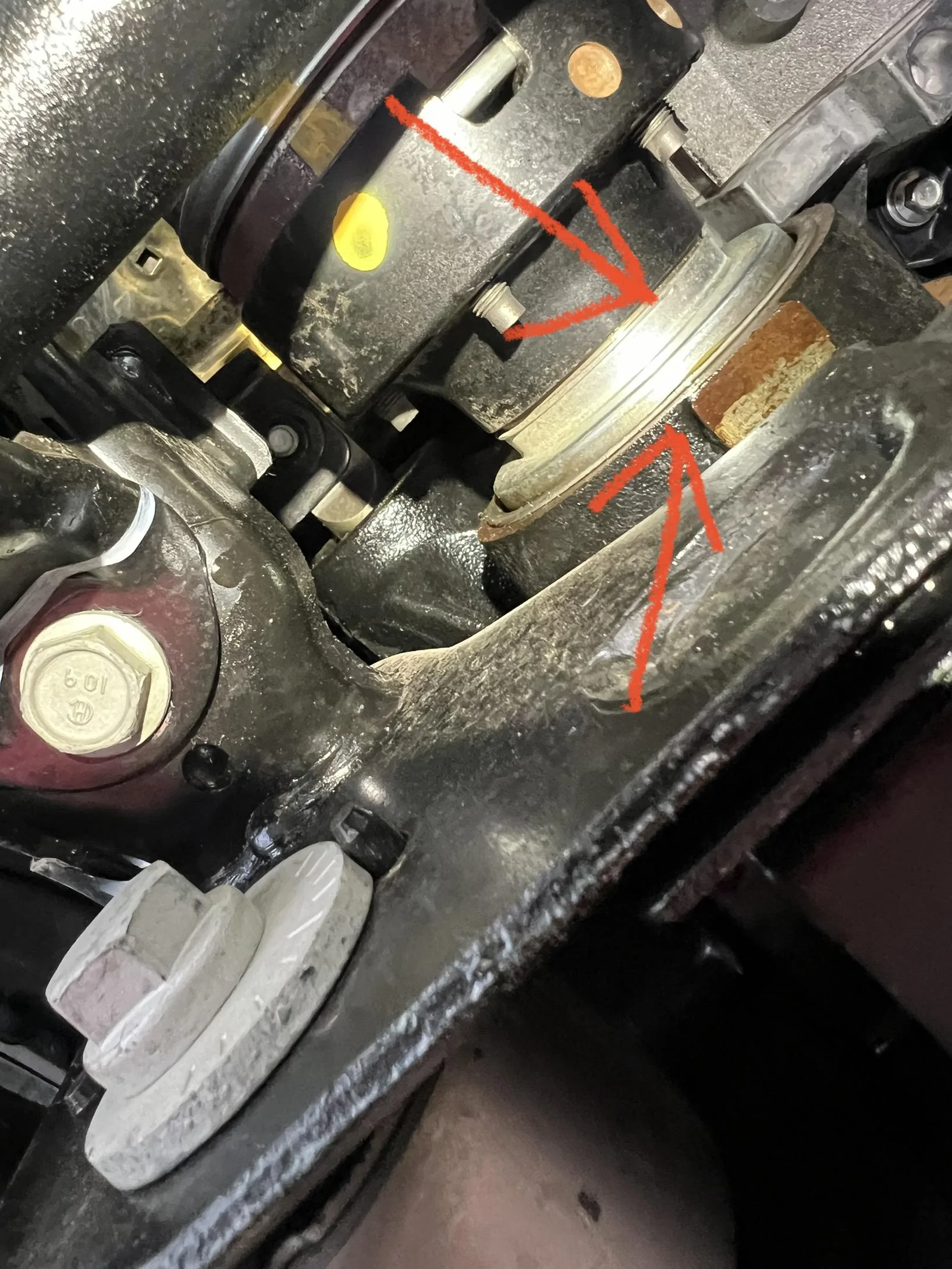 Ford Bronco Front differential pinion seal leaking IMG_1889