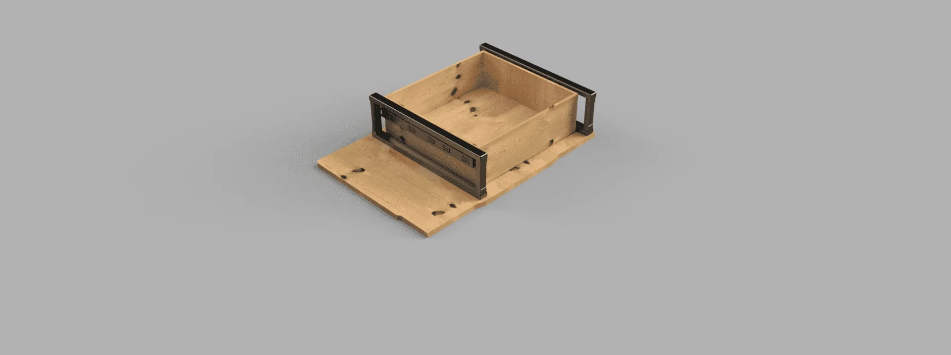Ford Bronco Open-Source: Trunk Storage System (Open TSS) Open TSS Assembly v1 LEFT FRONT TOP