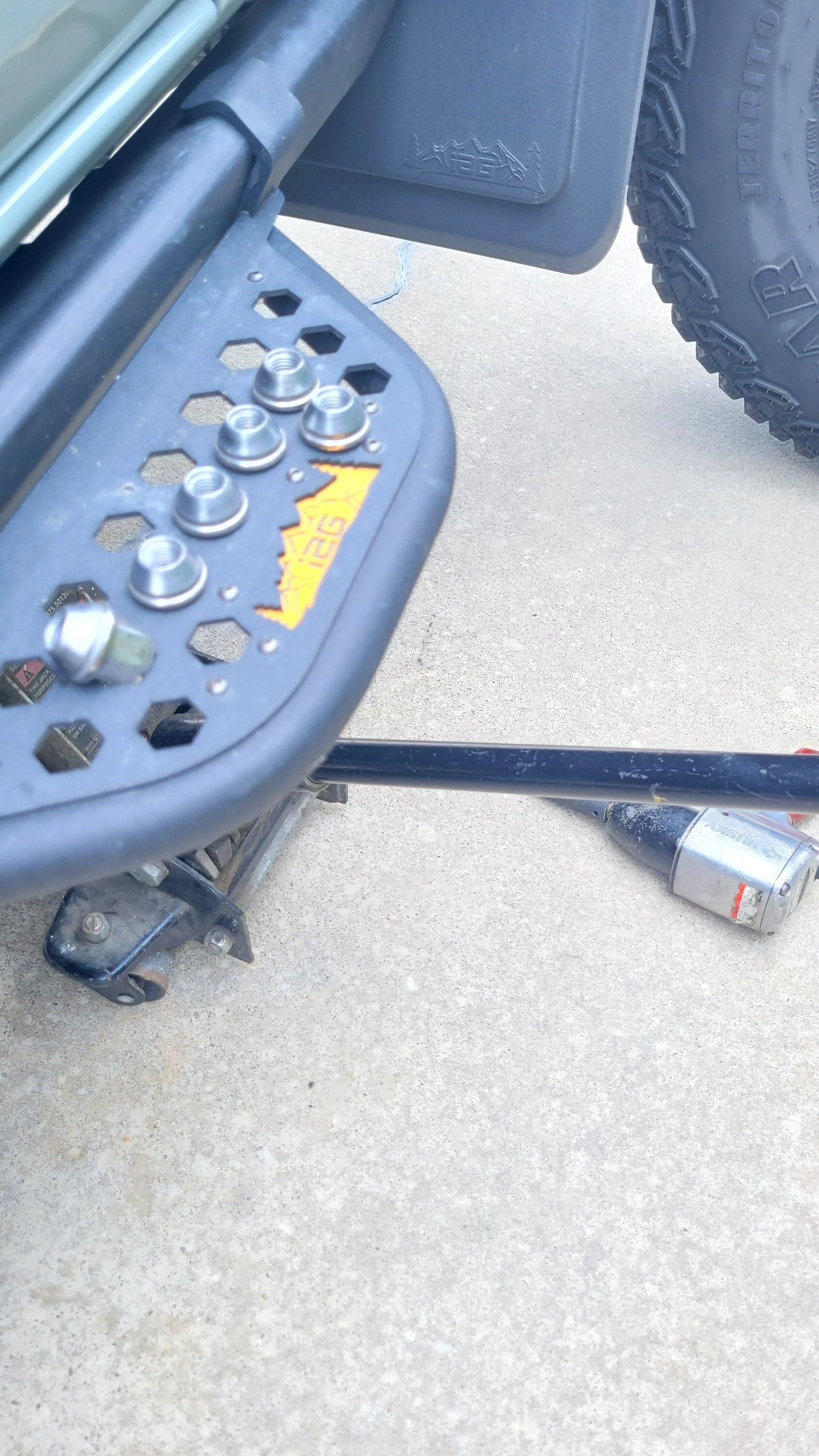 Ford Bronco IAG Steps, repurposed 20230529_123713