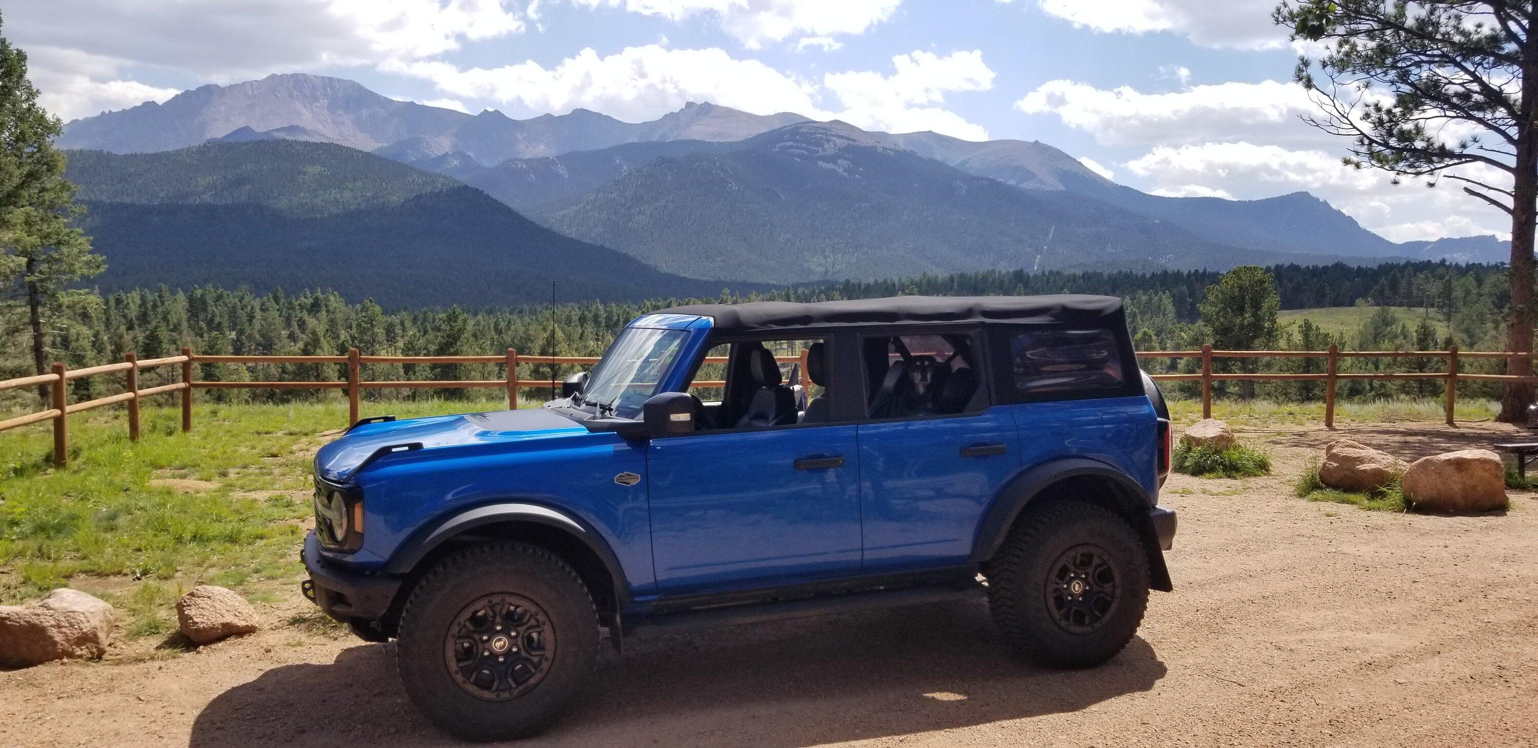 Ford Bronco What is the Best color wheels for a Velocity Blue Wildtrak.. post your pics 20220818_144343