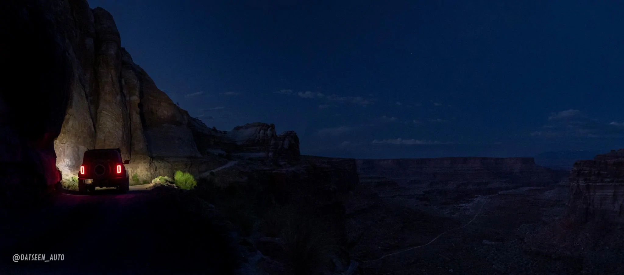 Ford Bronco Red Bandit goes to Moab DSC07041-Pano