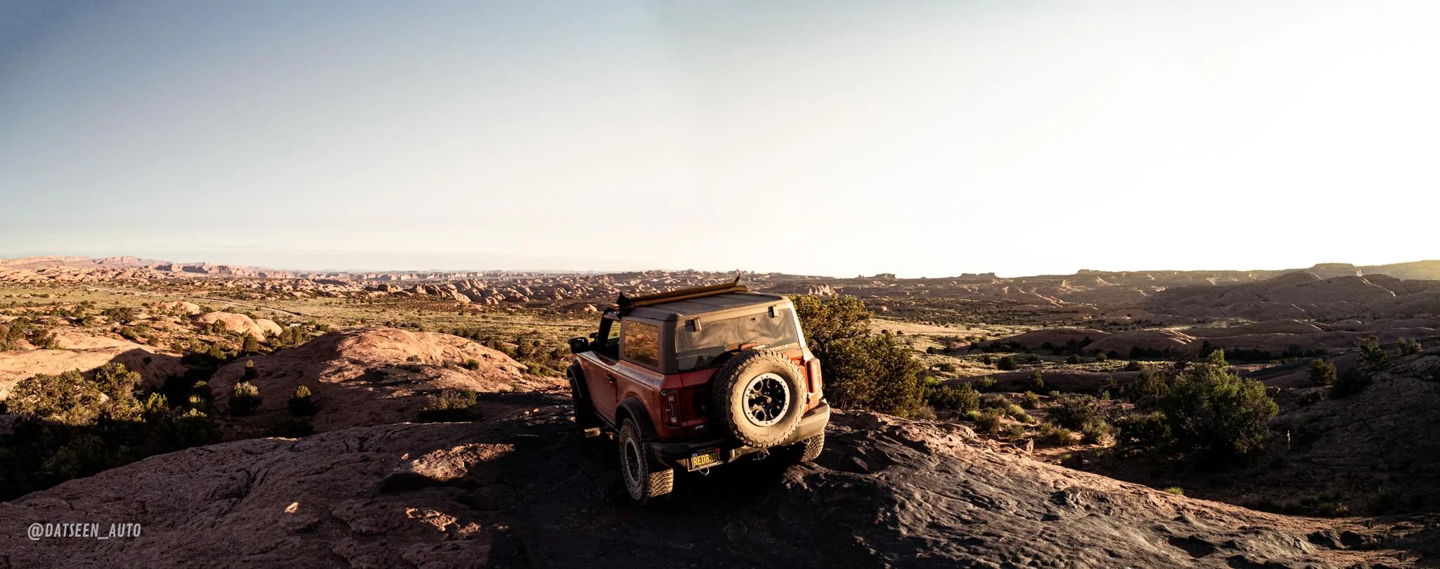 Ford Bronco Red Bandit goes to Moab DSC07127-Pano-2