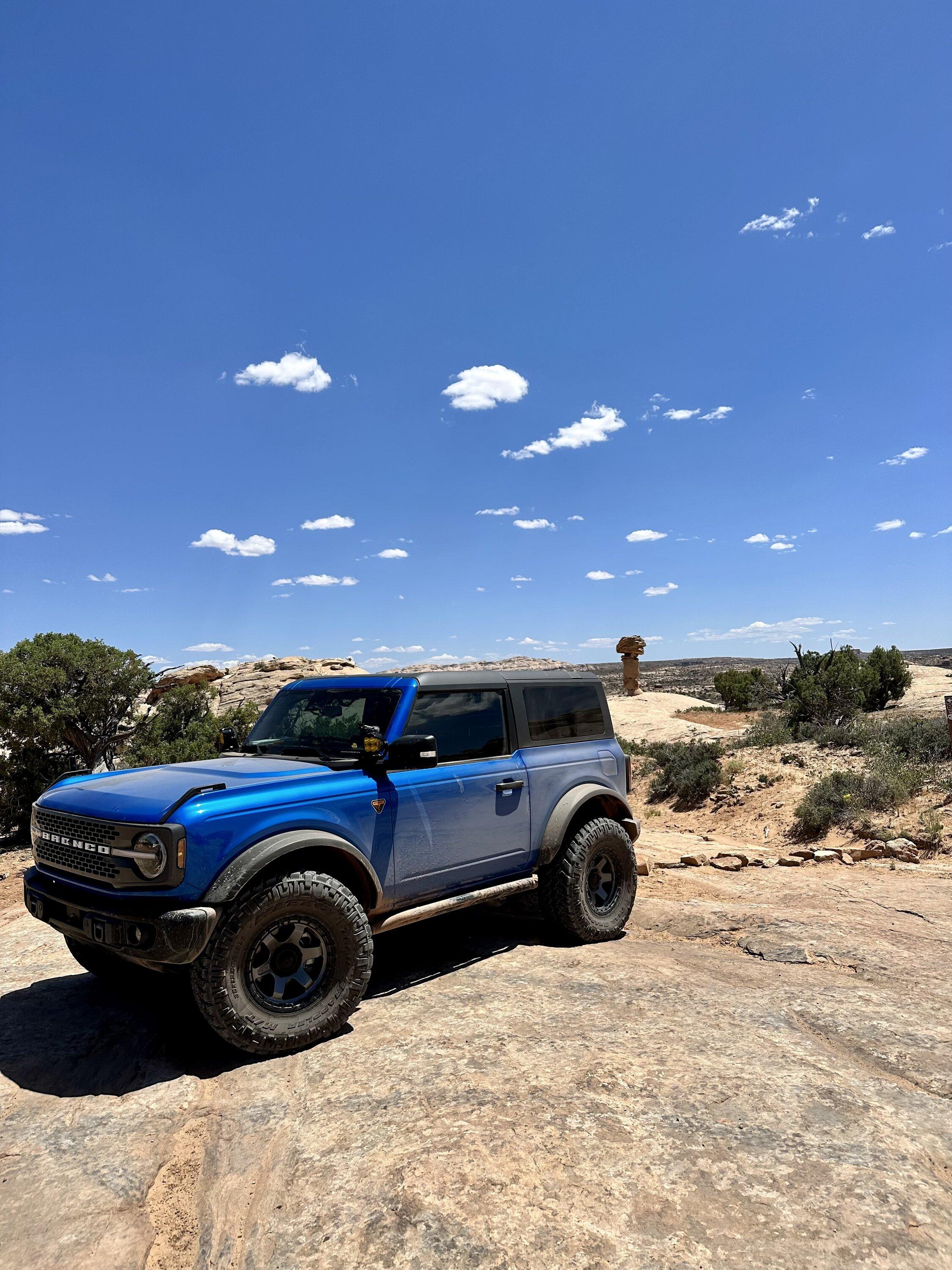 Ford Bronco Red Bandit goes to Moab IMG_3220