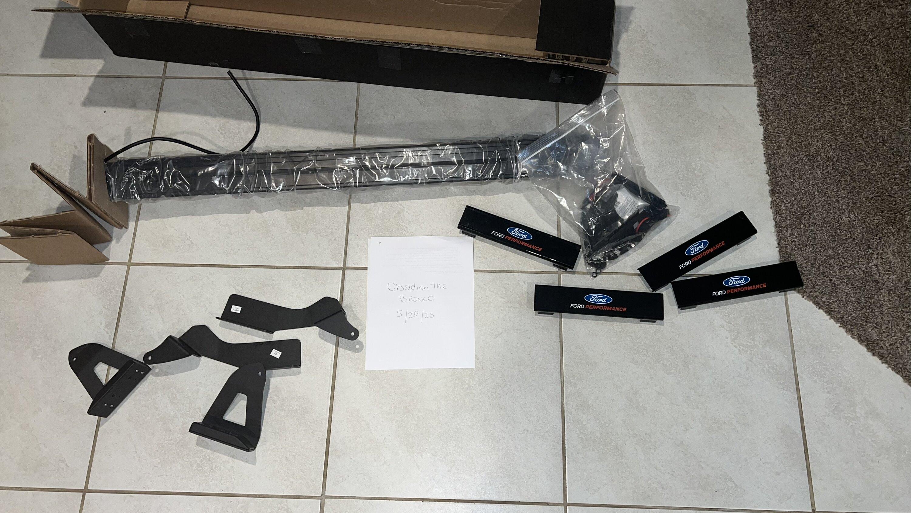 Ford Bronco WTS: Ford Performance Rigid Lightbar ($1000) D68F6C3F-6817-4AF9-9A1B-D17C06B0A113