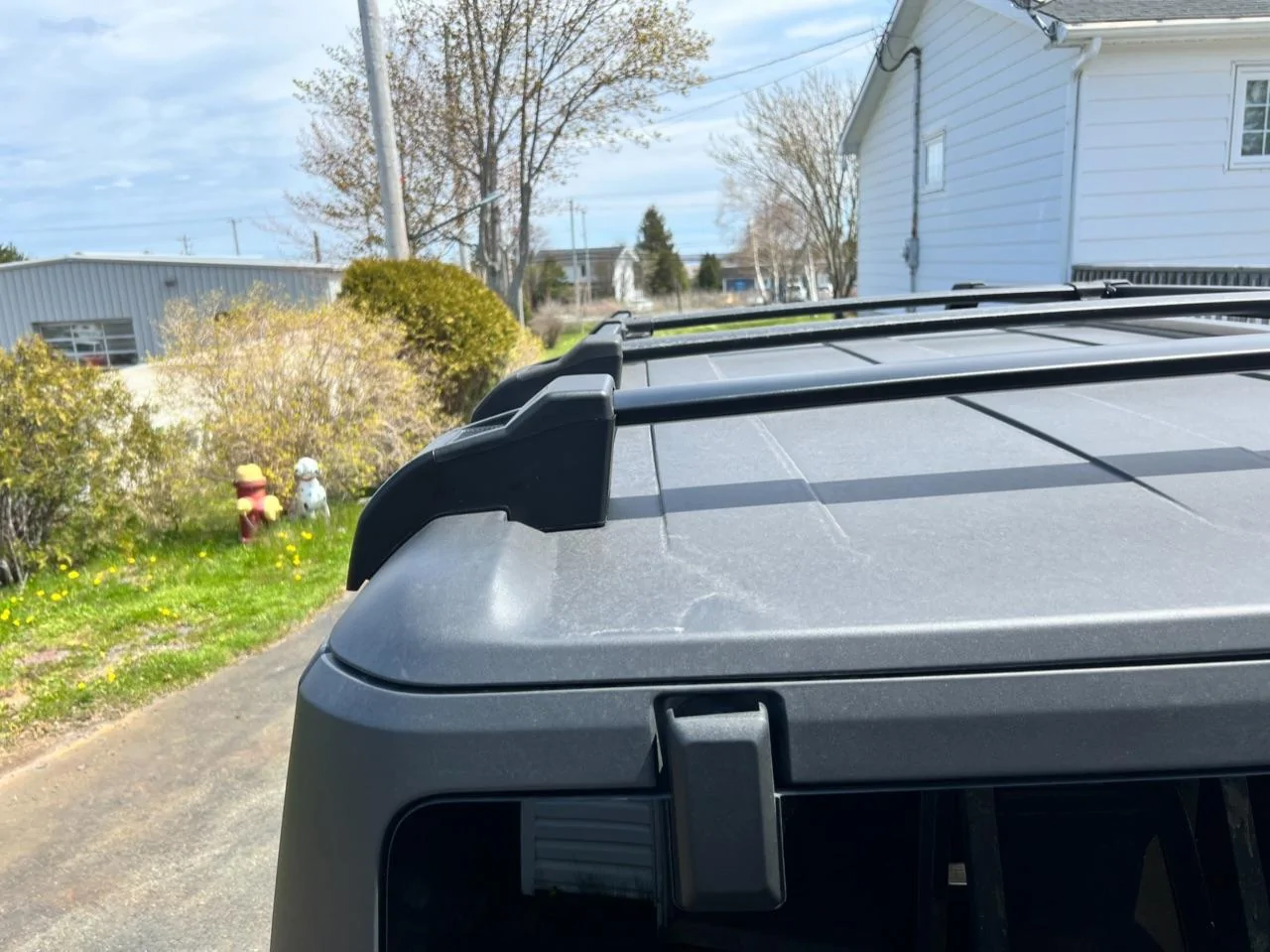 Ford Bronco Video: Mabett 4-Door Bronco Roof Rack Extension Installation IMG_5045