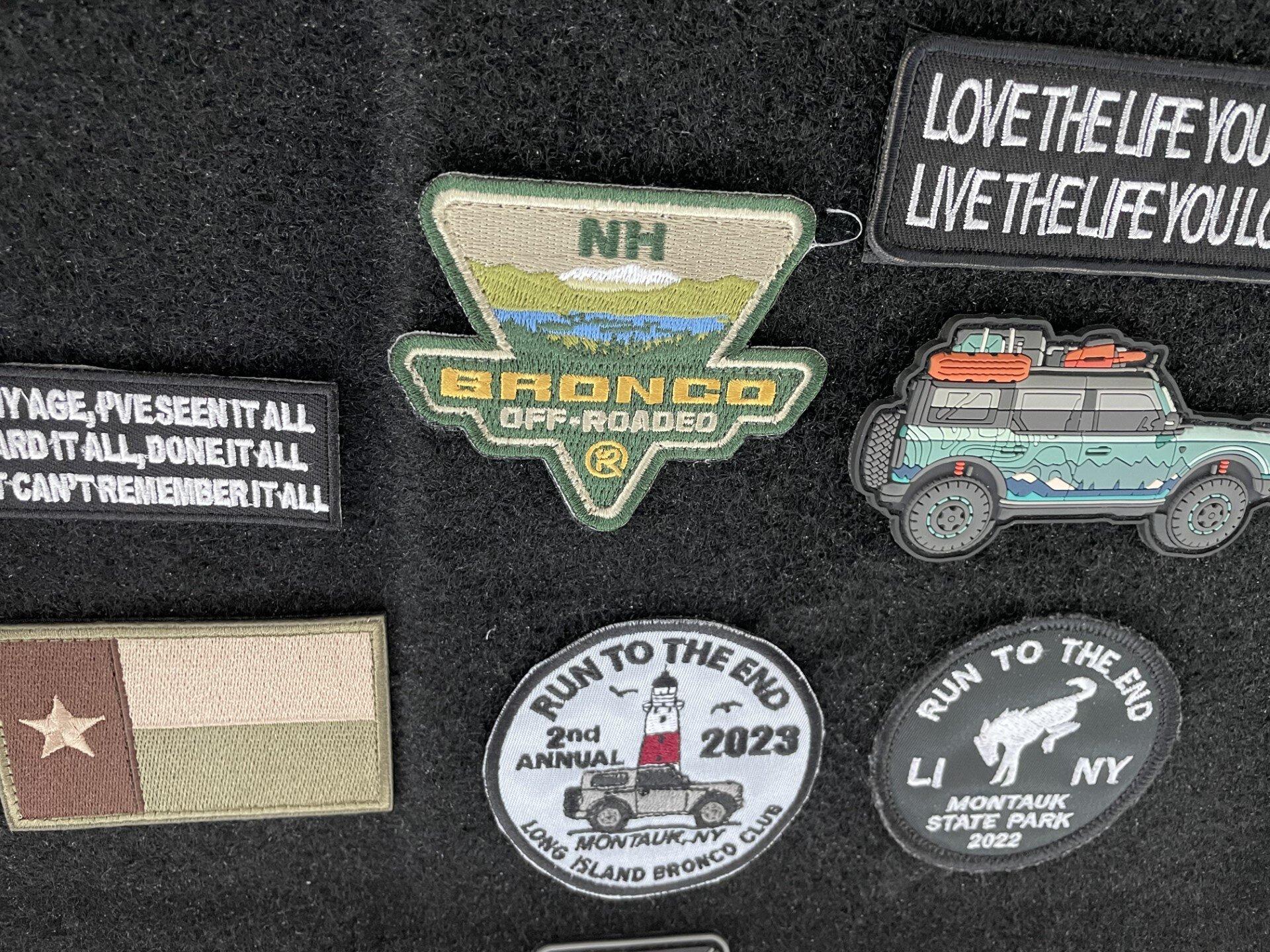 Ford Bronco Off-Roadeo NH Patches