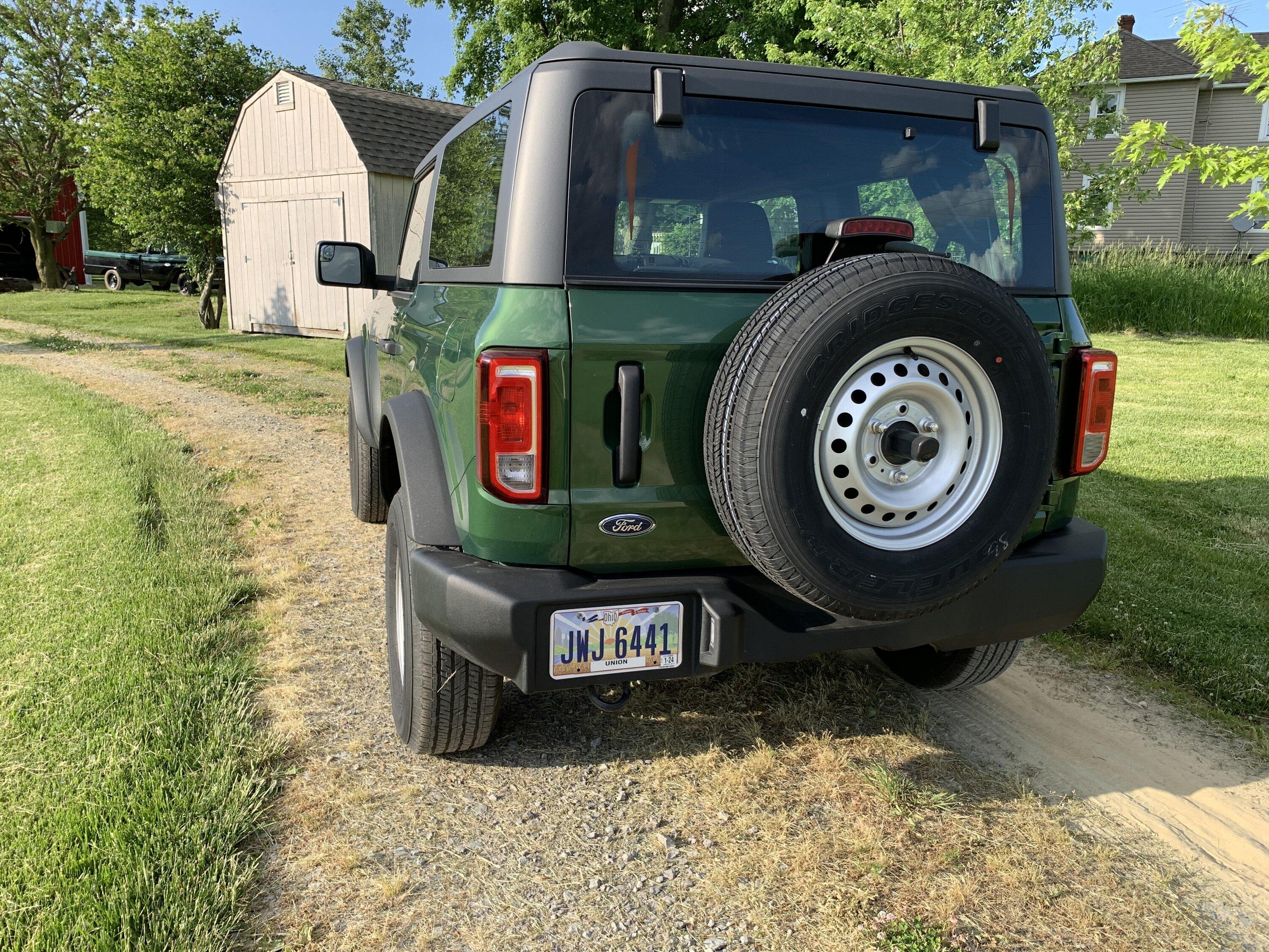 Ford Bronco Base with black diamond wheel upgrade IMG_1421