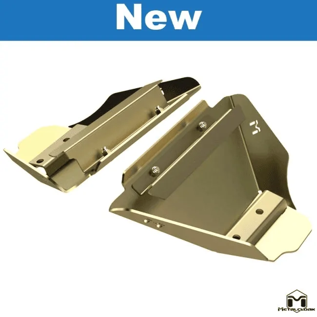 Ford Bronco Control Arm & Shock Skid Plates from Metalcloak 1685575790861