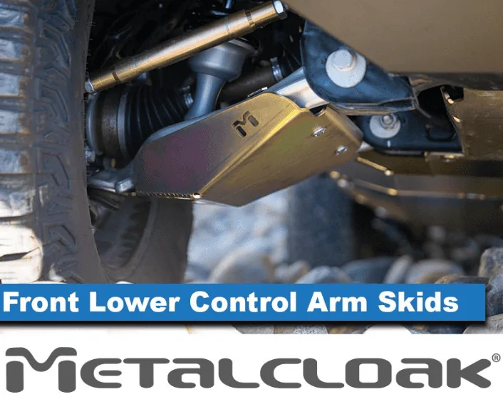 Ford Bronco Control Arm & Shock Skid Plates from Metalcloak 1685575840504