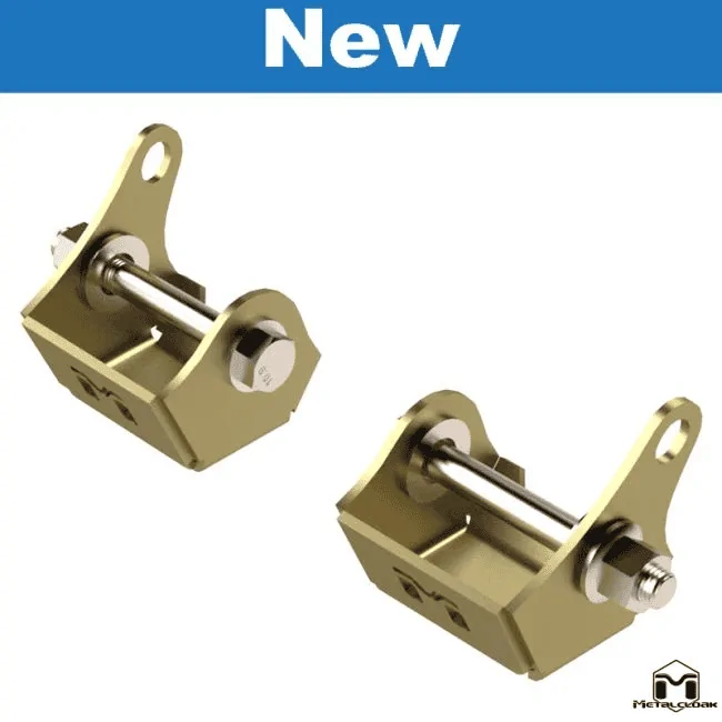 Ford Bronco Control Arm & Shock Skid Plates from Metalcloak 1685576020914