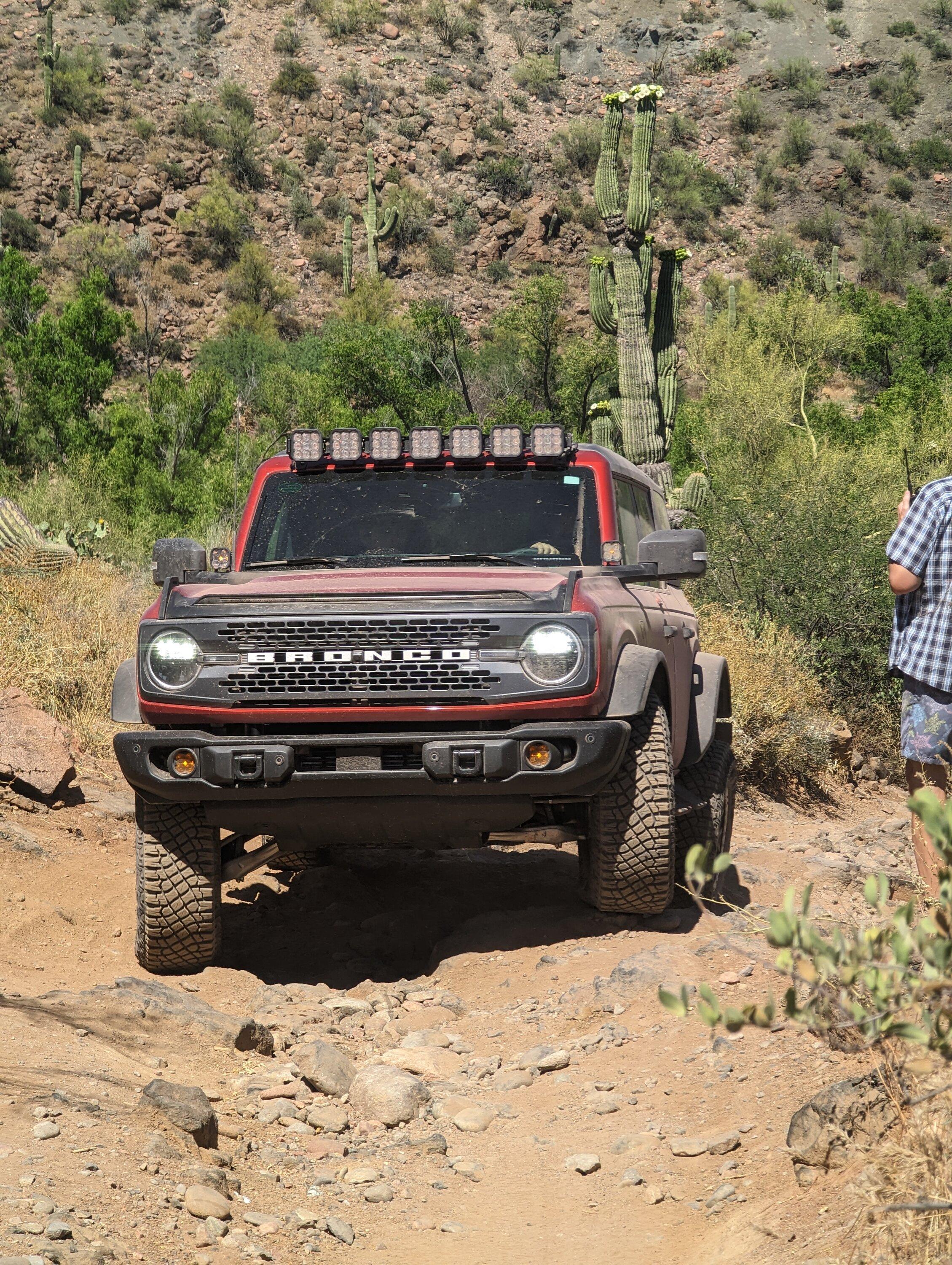 Ford Bronco Bloody Basin Road to Bartlet Lake AZ Group Drive PXL_20230528_213835192_Original