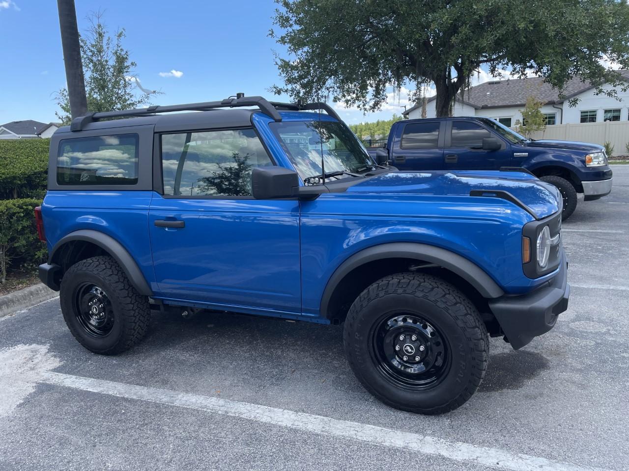Ford Bronco Base with black diamond wheel upgrade bronco_0365