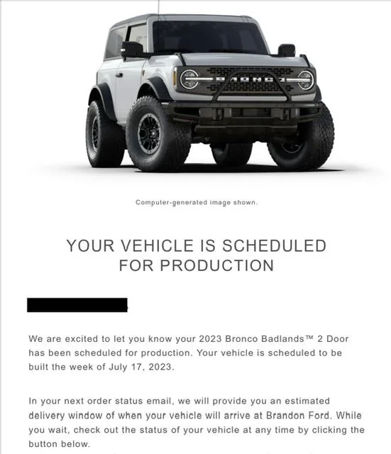 Ford Bronco 📬 6/1/23 Scheduling Emails Now Arriving IMG_0249