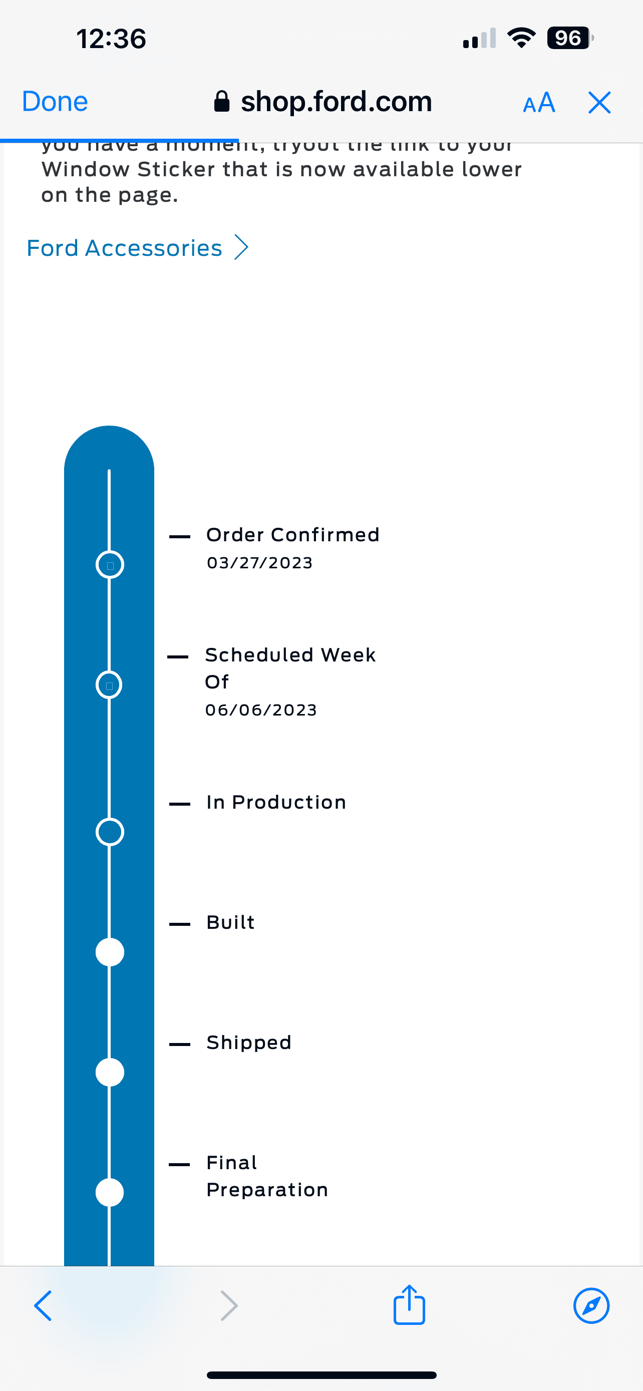 Ford Bronco Did Ford make changes to your order question IMG_1641.PNG