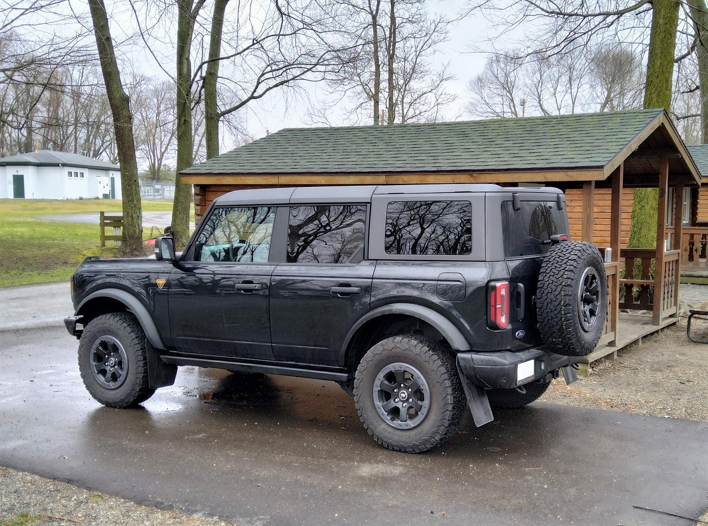 Ford Bronco What Mudflaps do you have installed? At da cabin