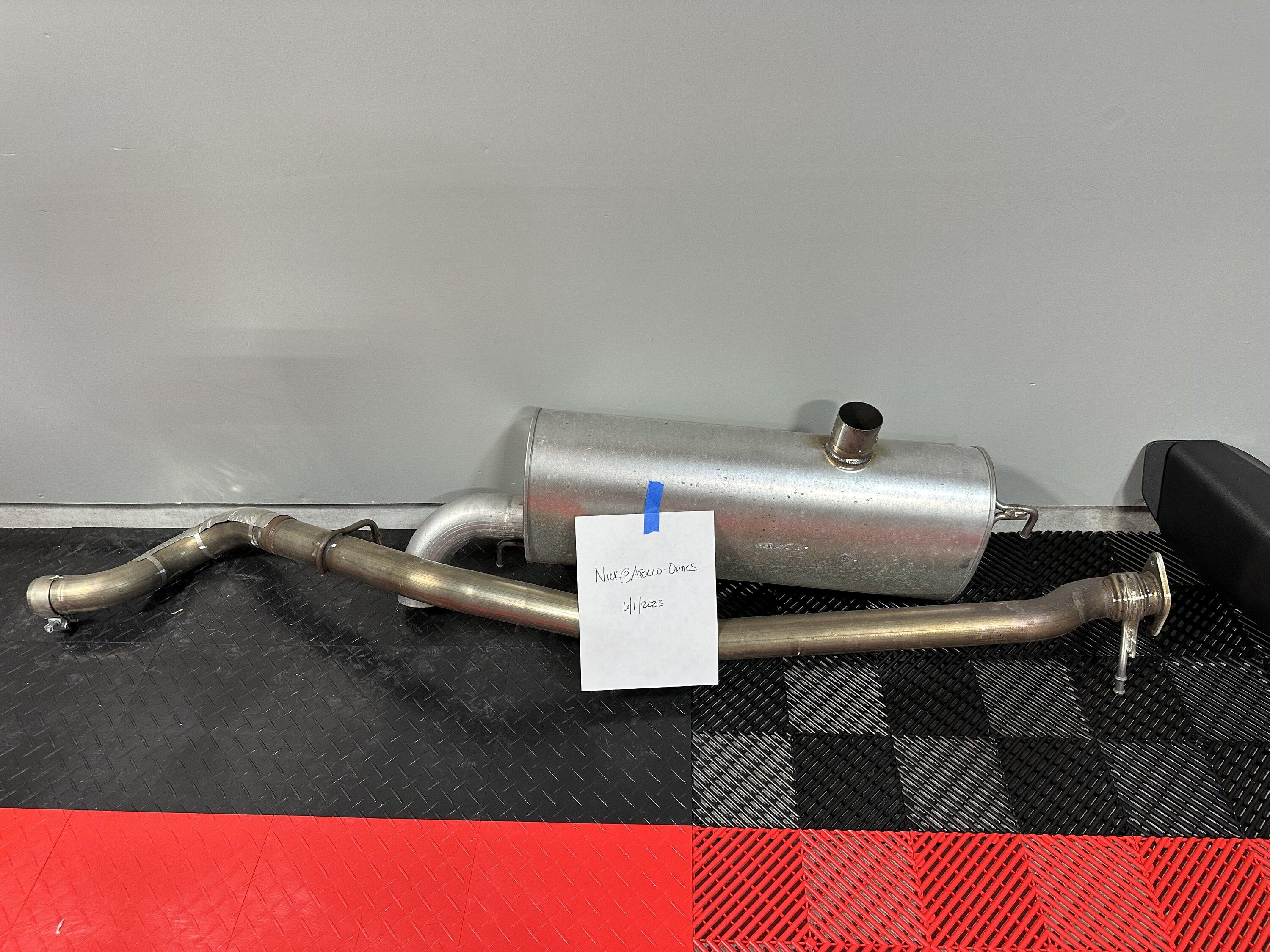 Ford Bronco OEM Cat-Back Exhaust IMG_2854