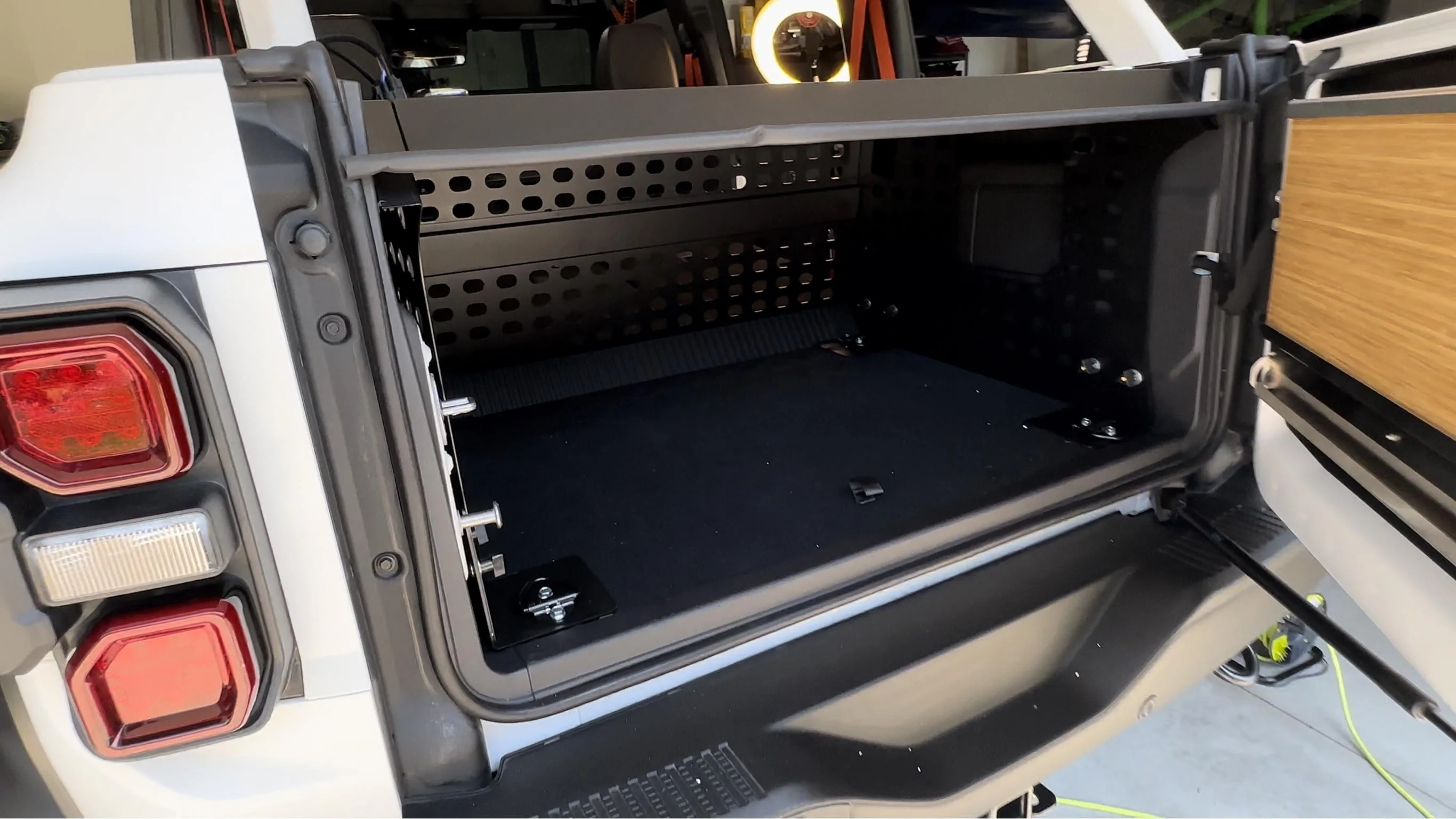 Ford Bronco Ford's Cargo Area Enclosure with Fixed Lid - Installation Guide and Review IMG_9525