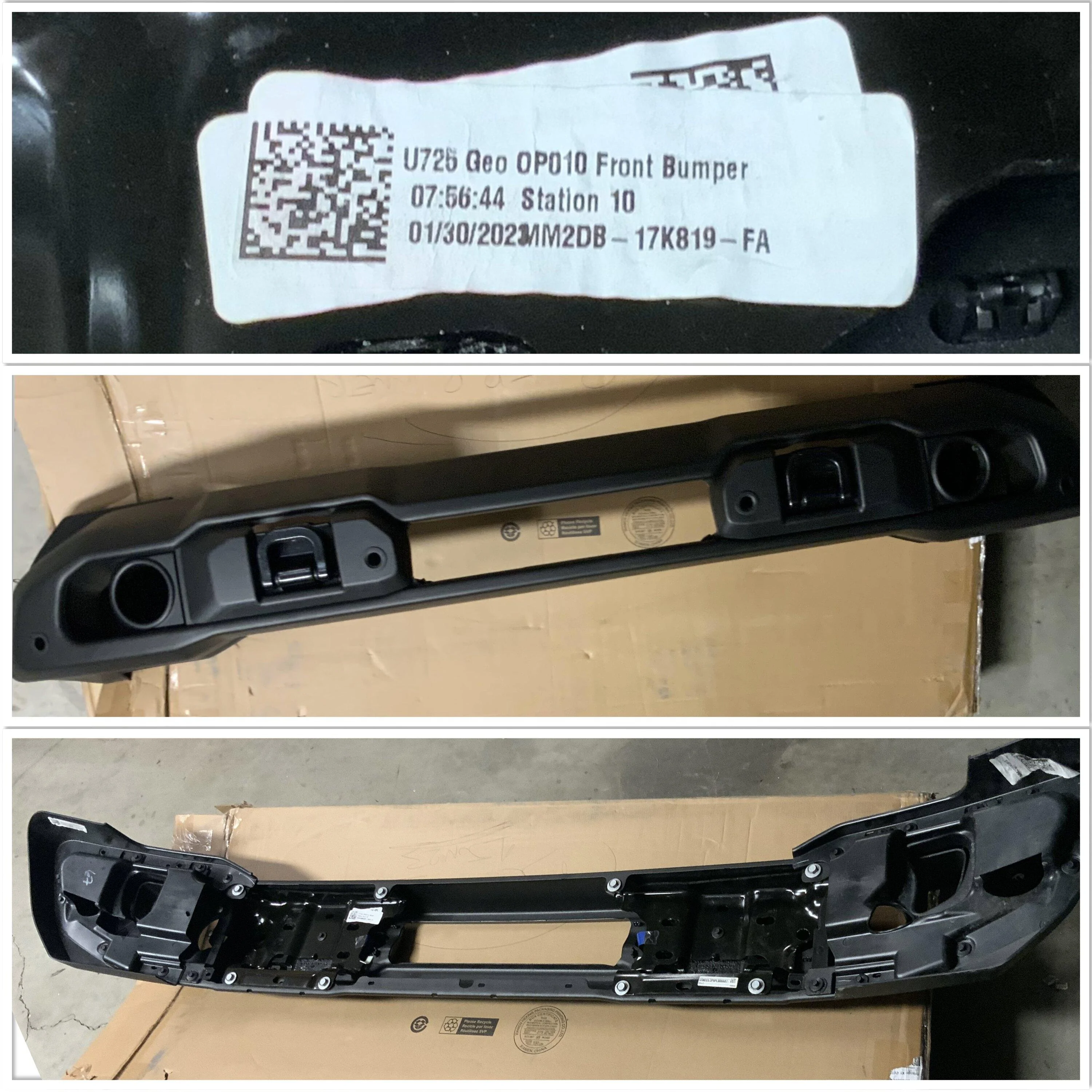 Ford Bronco Capable bumper w/ tow hooks and fogs IMG_6593