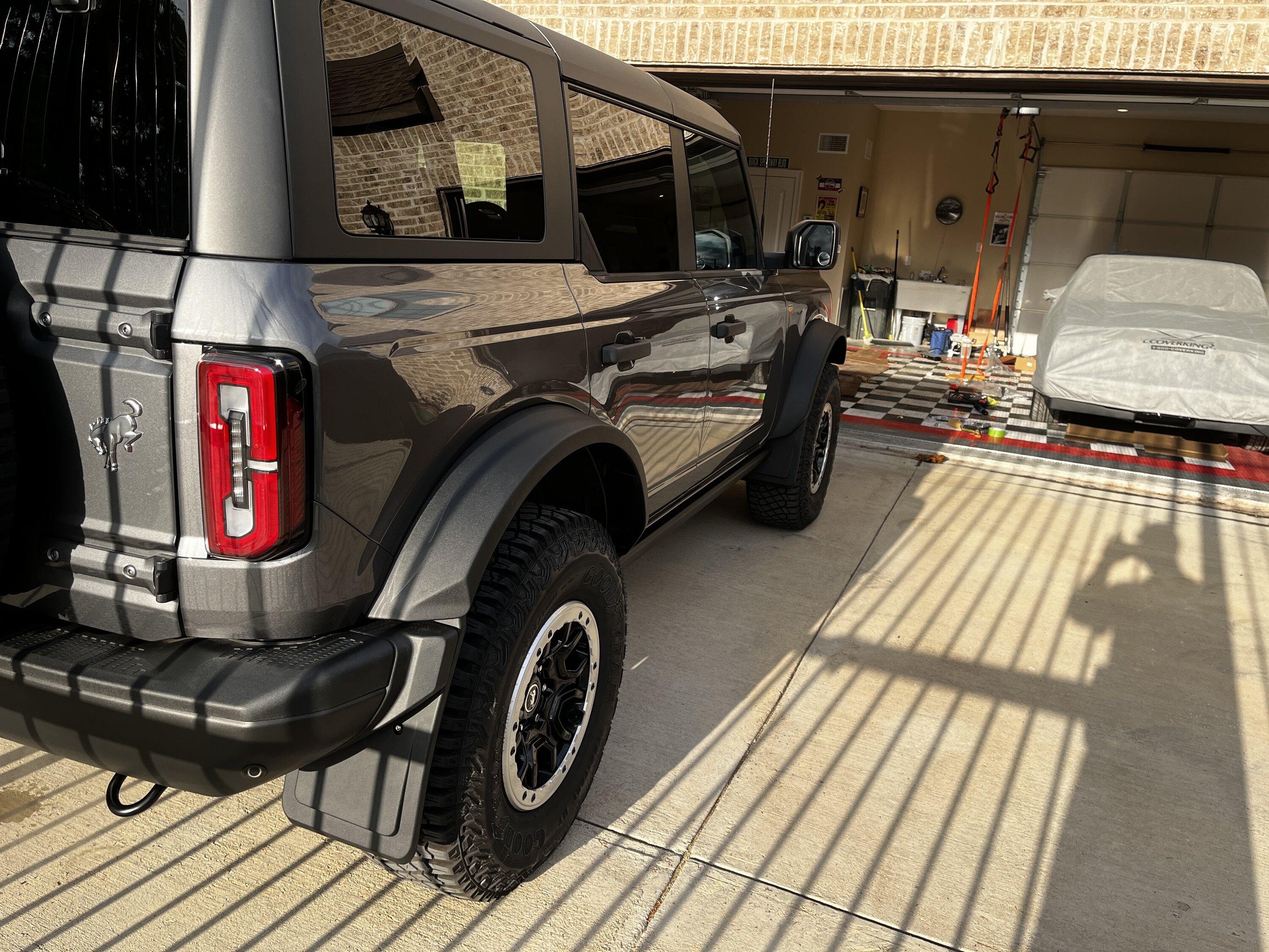 Ford Bronco What Mudflaps do you have installed? 14717D23-BAAF-43D9-9C25-2EFA1D2815D1
