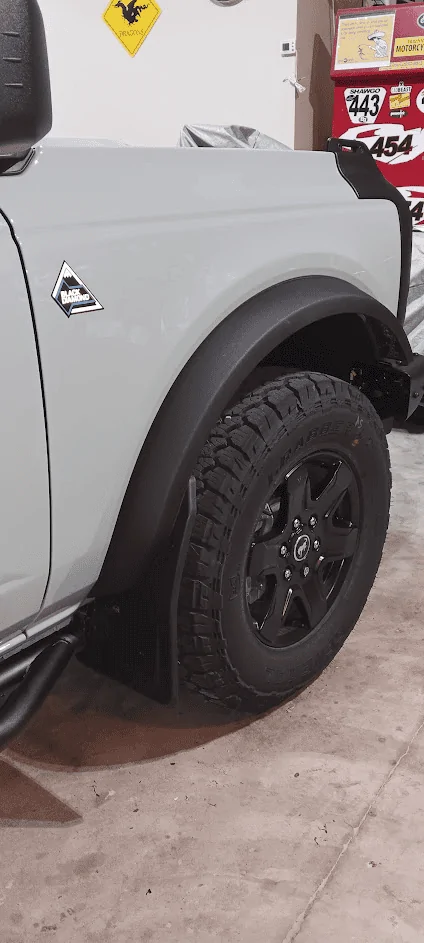 Ford Bronco What Mudflaps do you have installed? 1685729241113