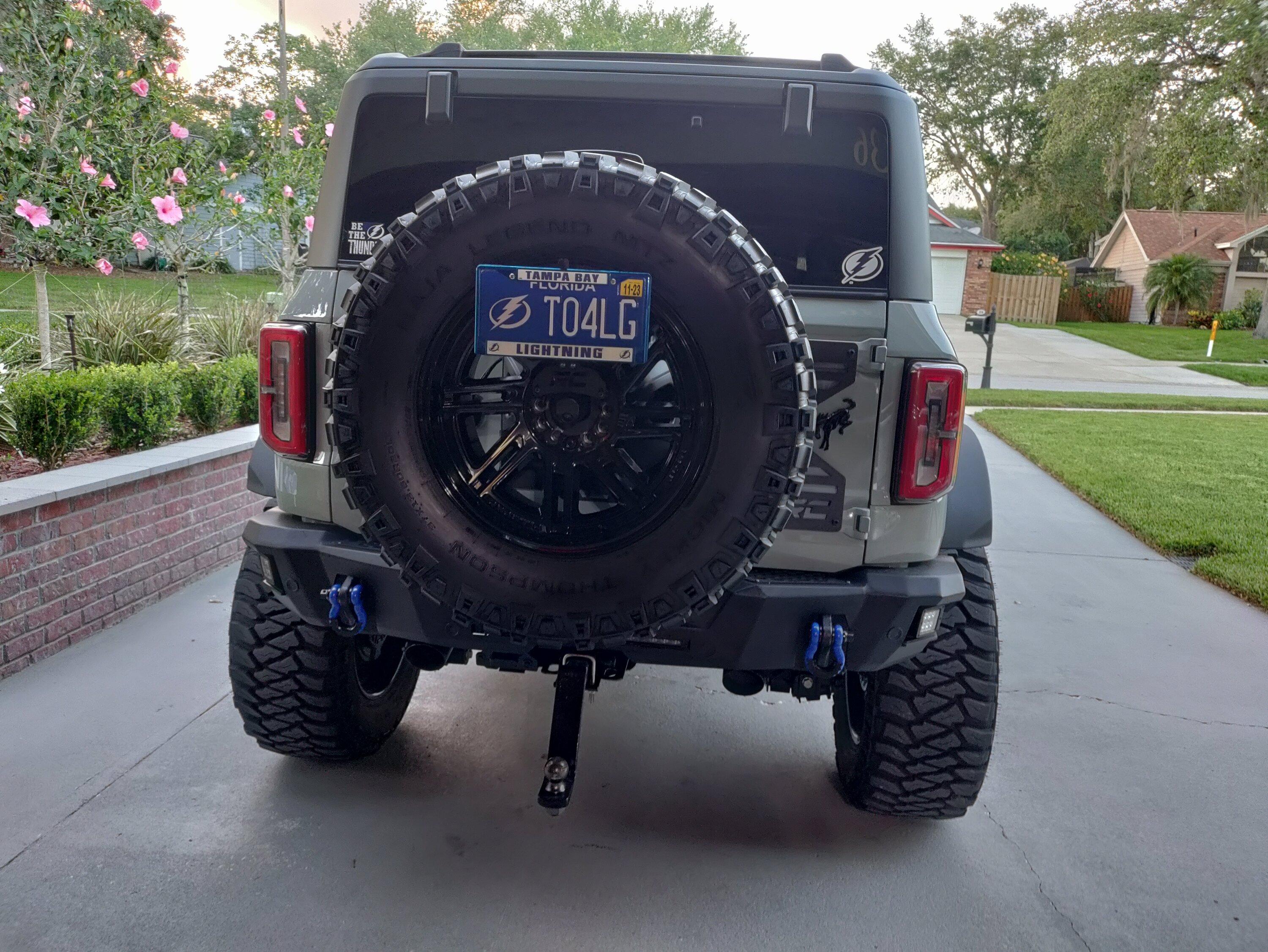 Ford Bronco Rough Country Rear Bumper install experience IMG_20230517_195951