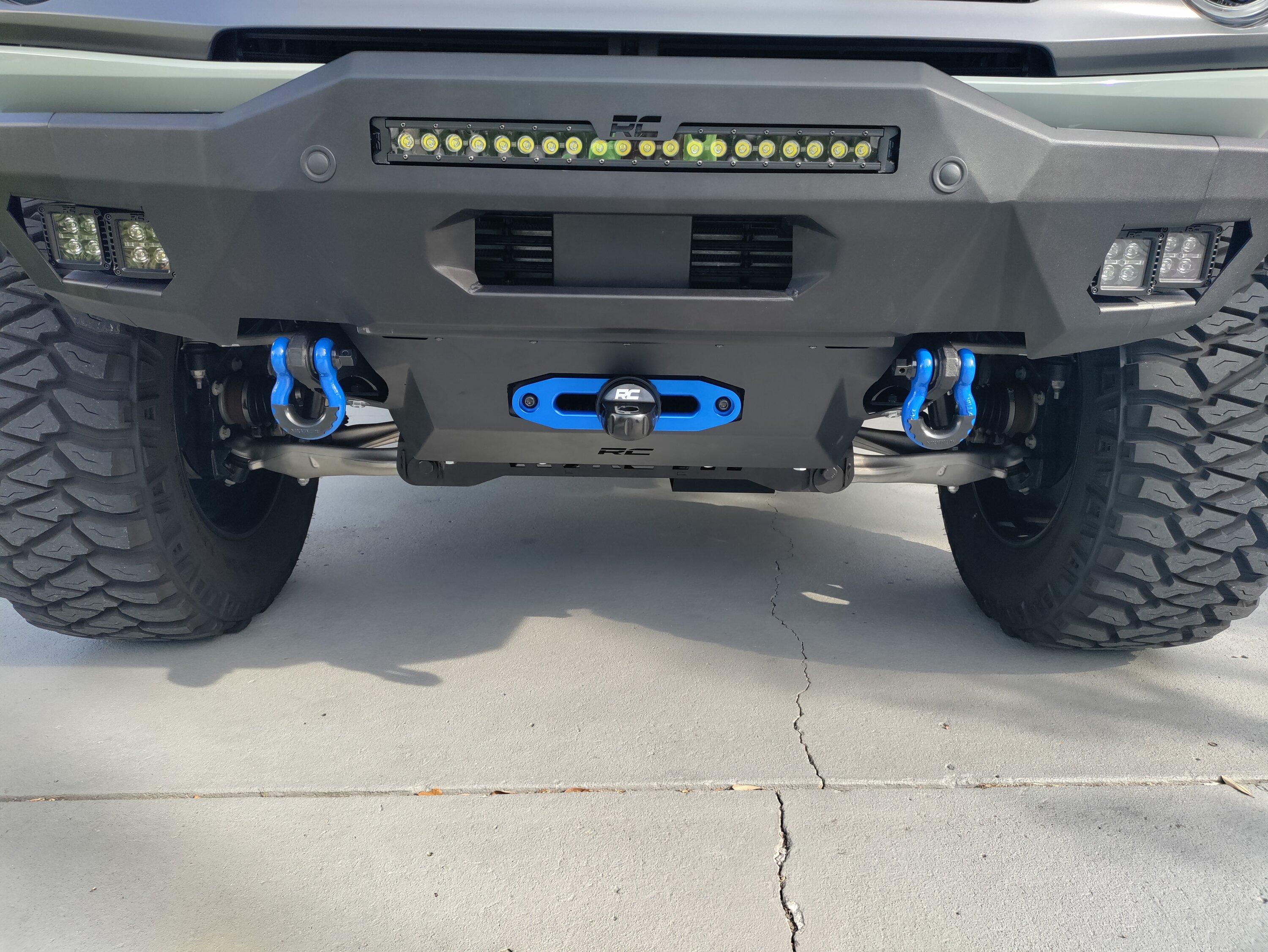 Ford Bronco Rough Country Rear Bumper install experience IMG_20230521_173936