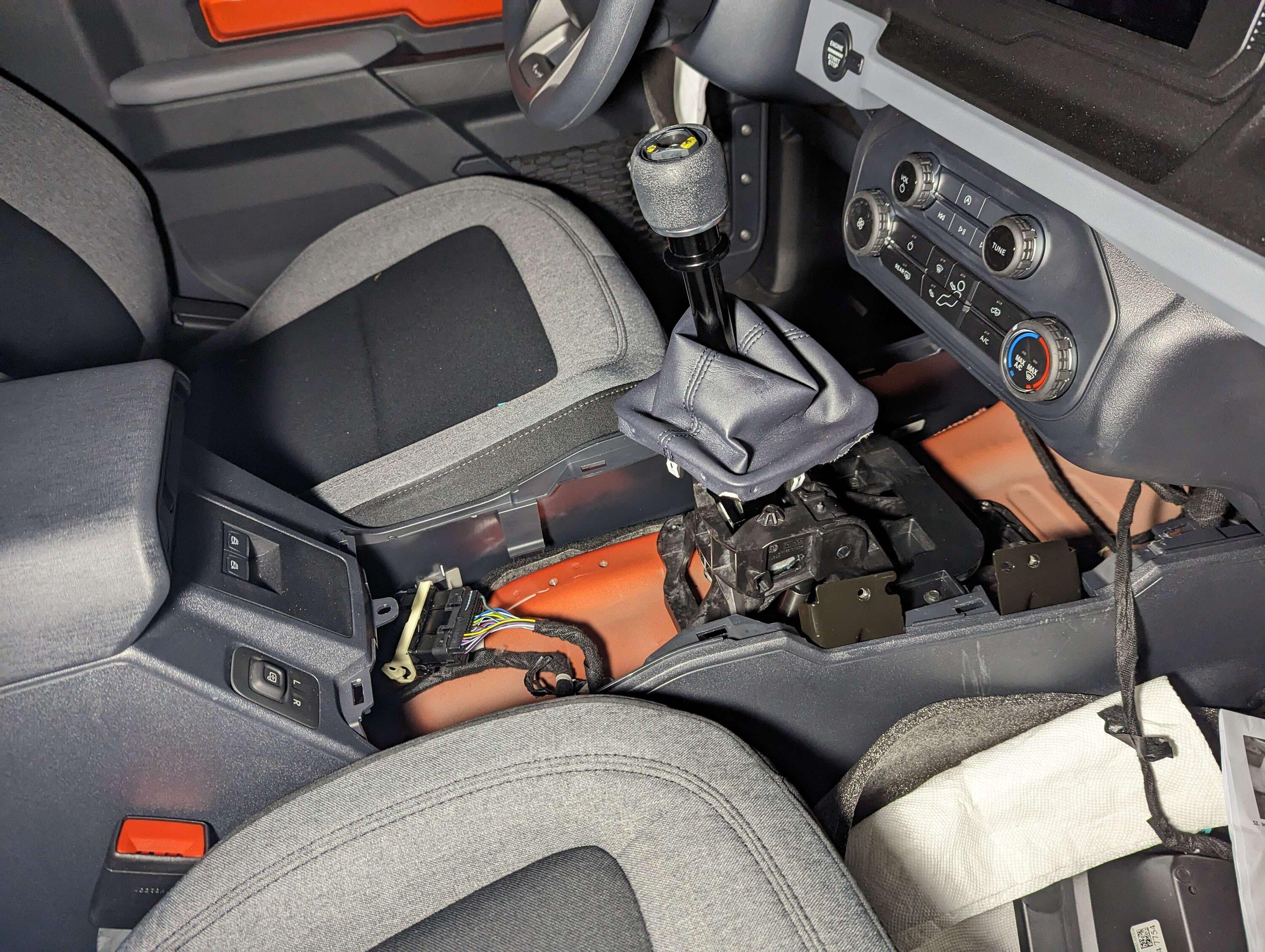 Ford Bronco Installed the B&M sport short shifter today PXL_20230603_044840643