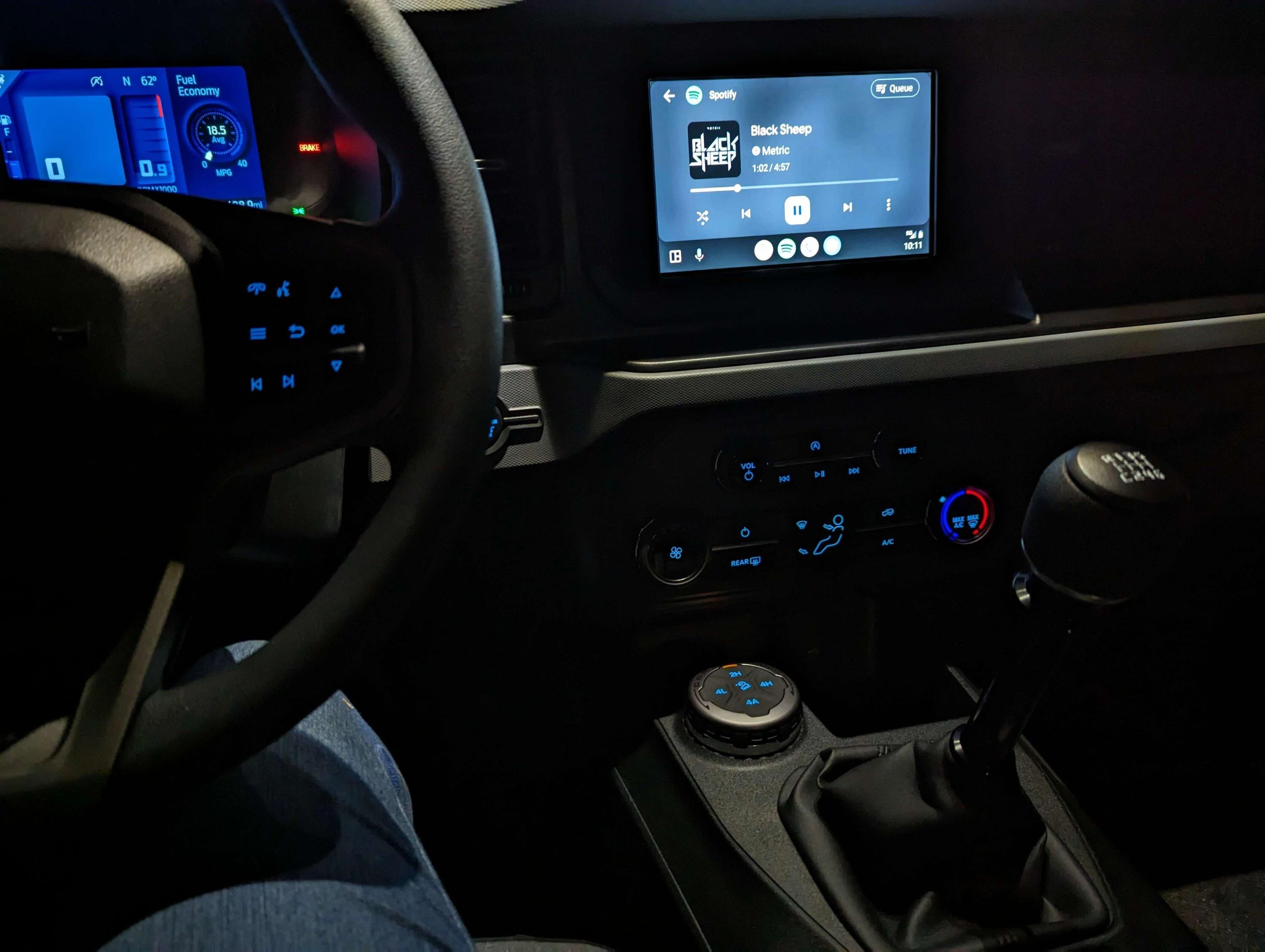 Ford Bronco Installed the B&M sport short shifter today PXL_20230603_051117013