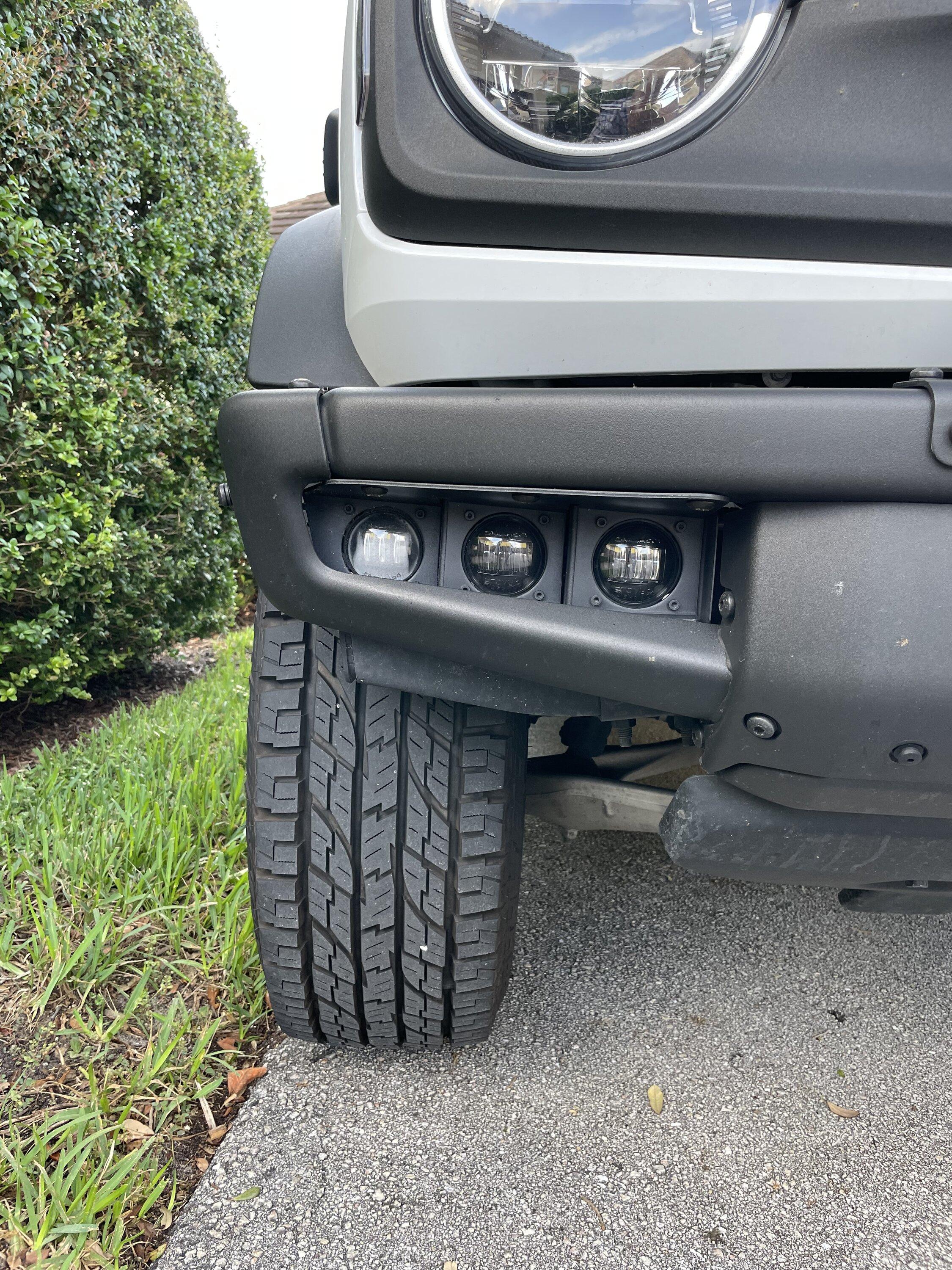 Ford Bronco What would you do? Oracle Fog Lights IMG_6259