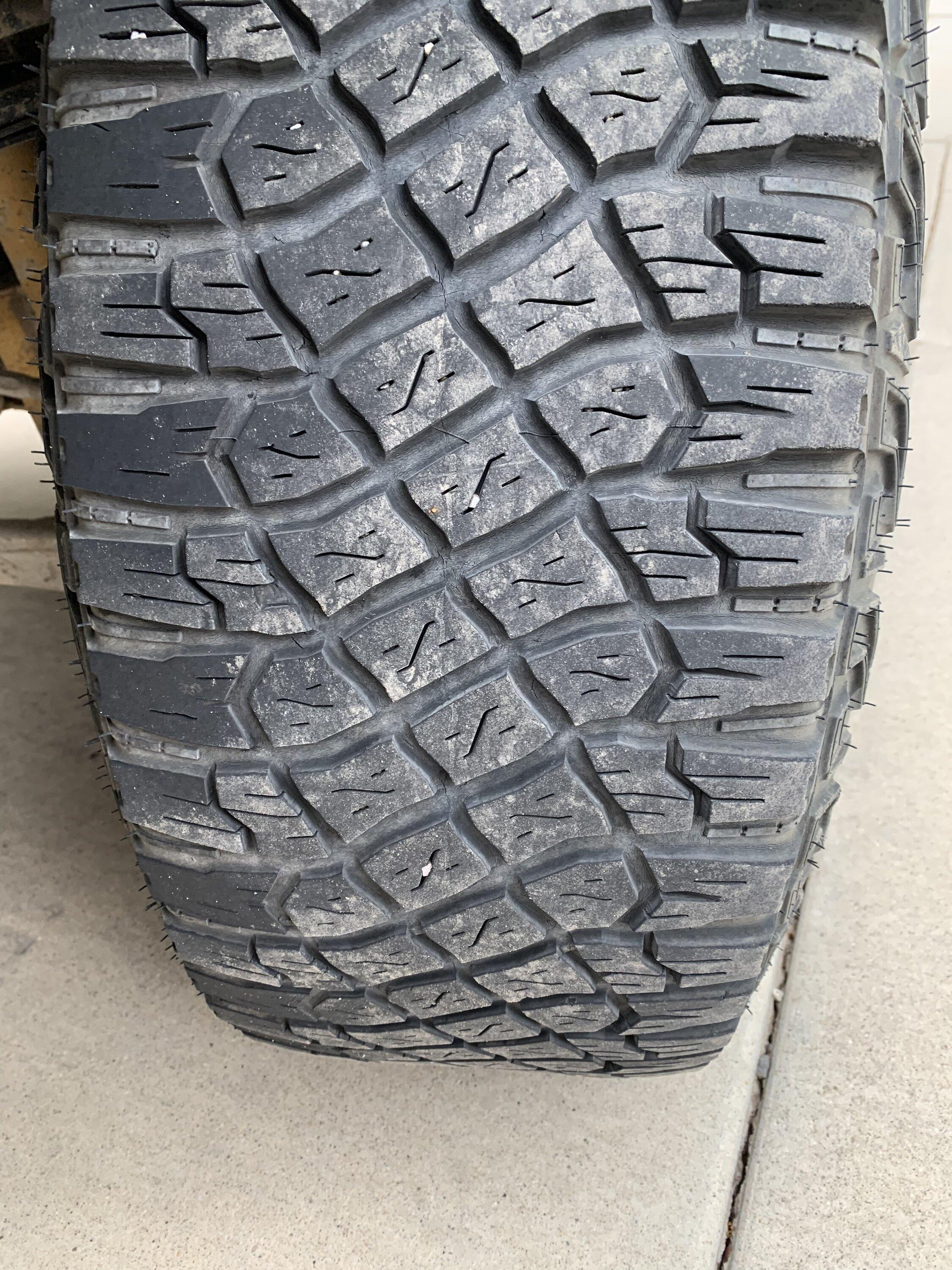 Ford Bronco Sasquatch tires splitting or normal wear? 856858F4-DF43-48C6-9772-649159416907