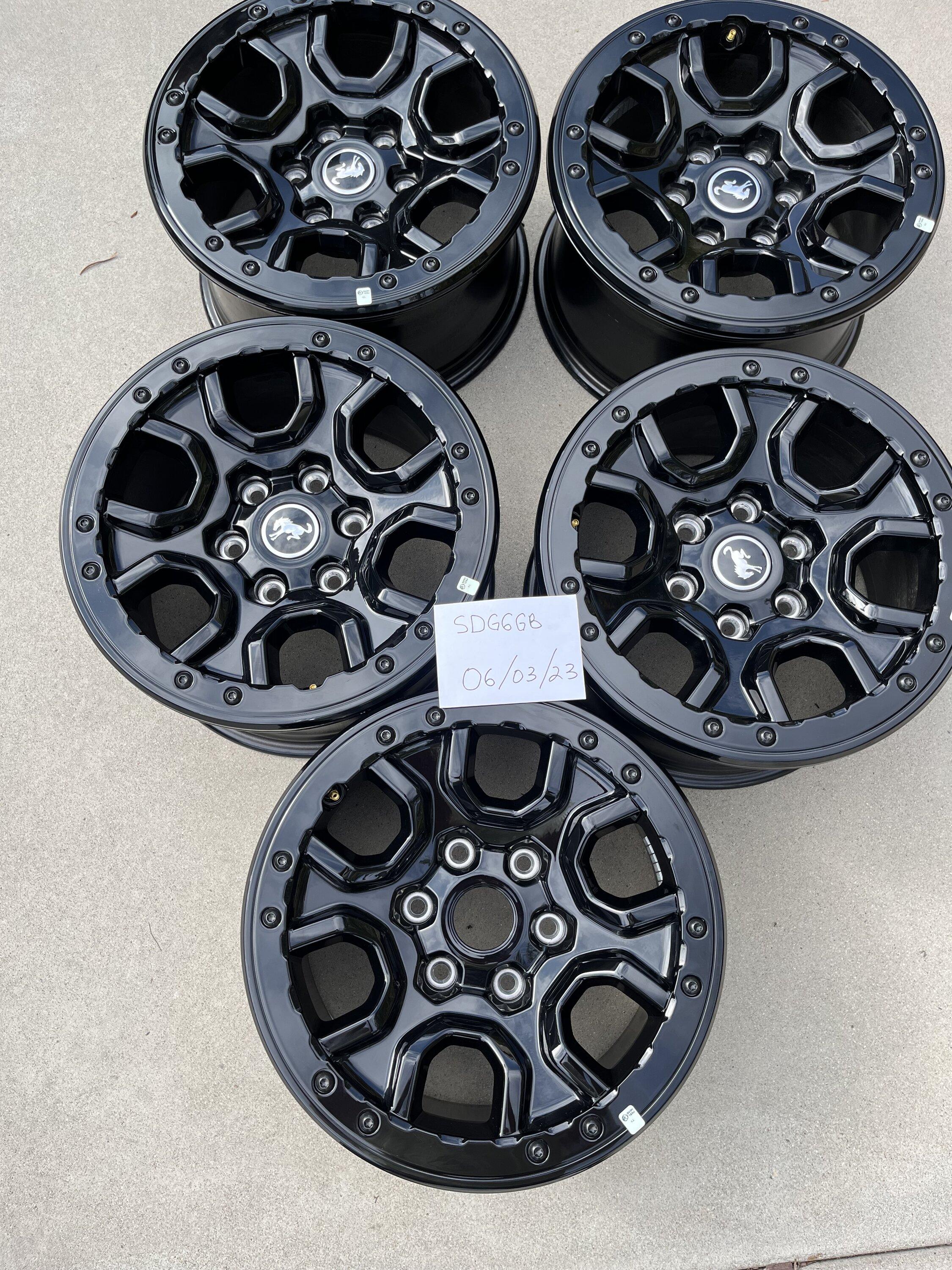 California - 2023 Sasquatch Ford OEM Rims /Wheels for Sale | Bronco6G ...