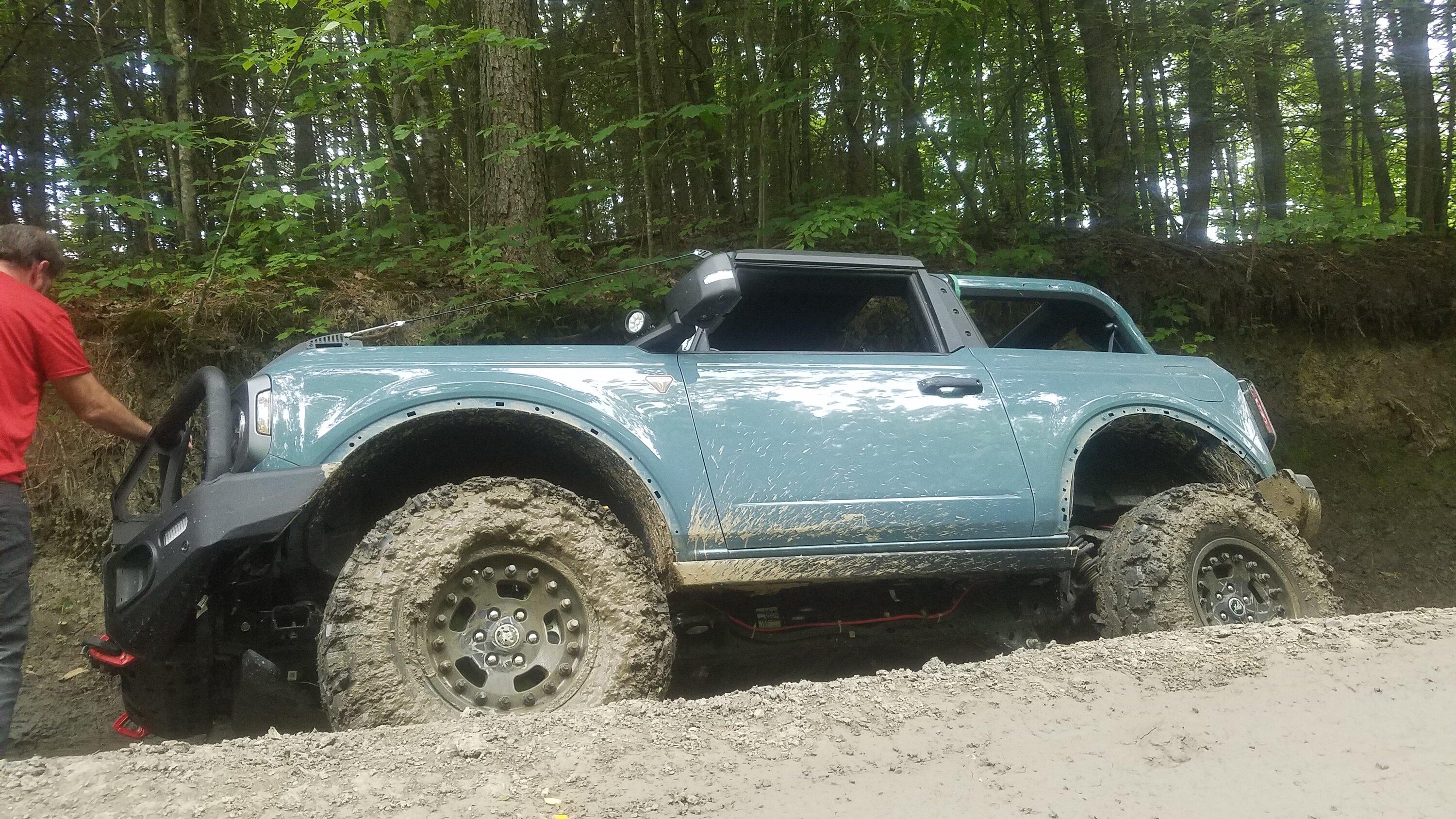 Ford Bronco Hit Windrock Trails for 50 miles over 10 hours 20230601_115317