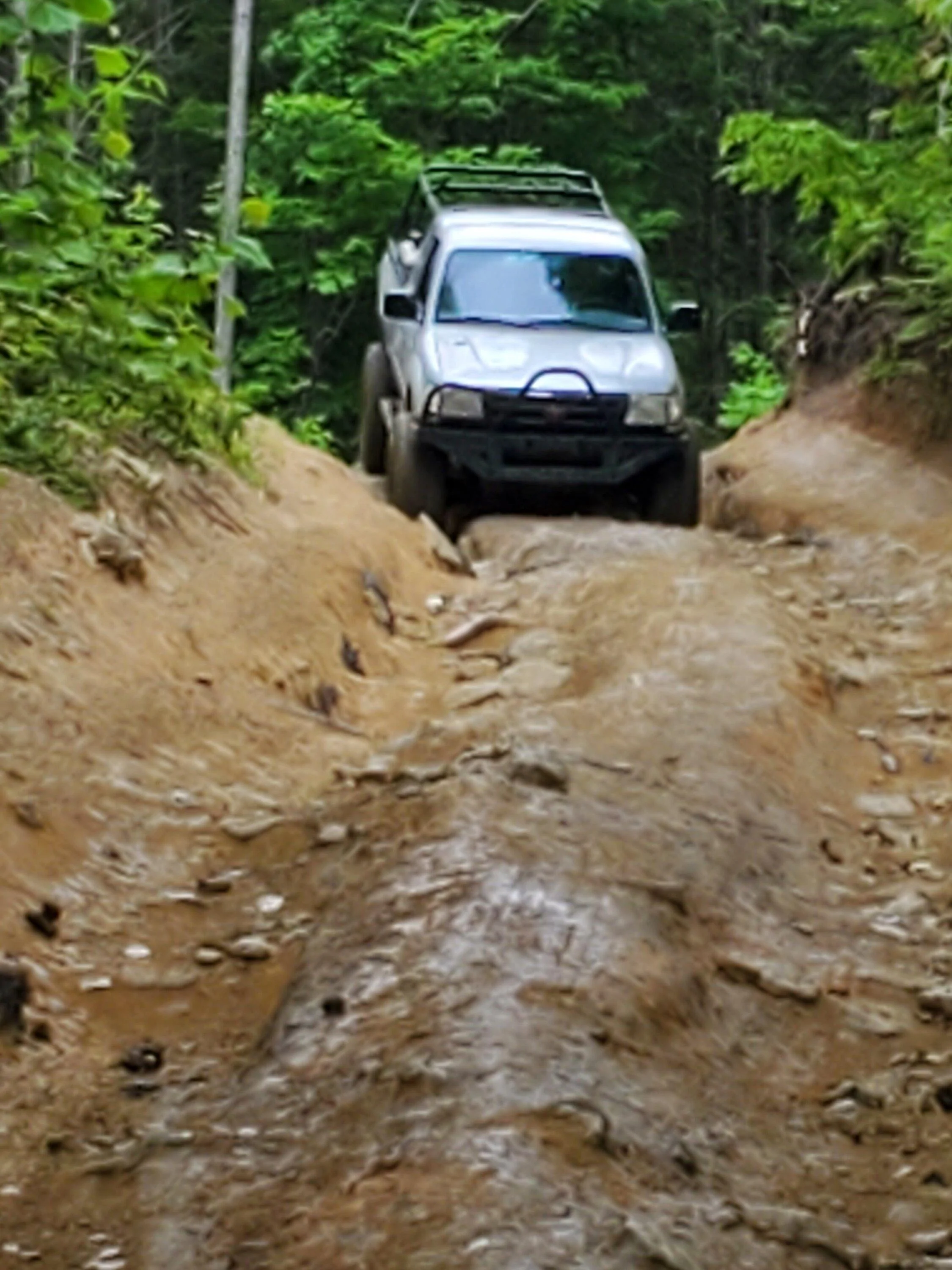 Ford Bronco Hit Windrock Trails for 50 miles over 10 hours 20230601_120534