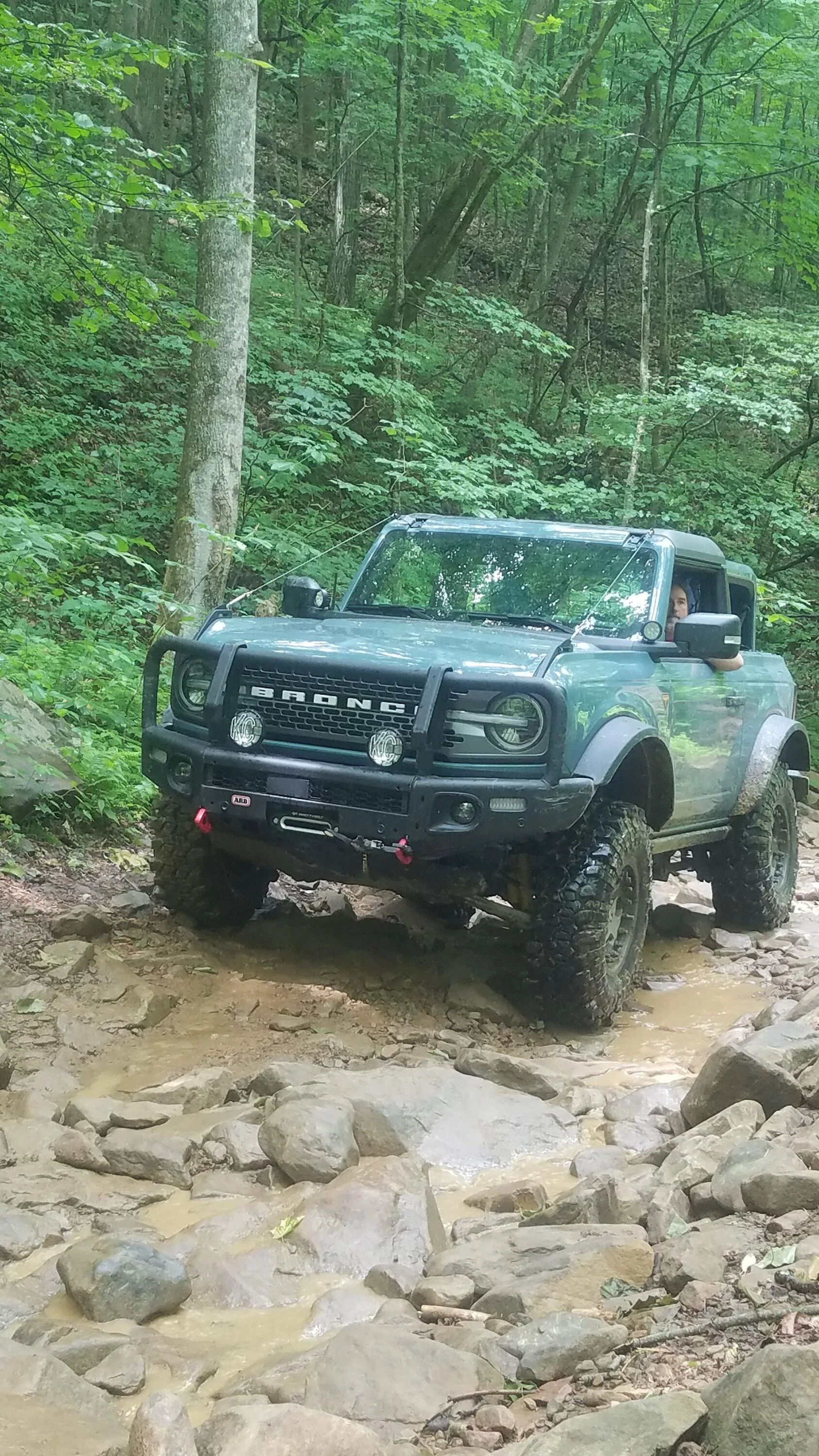 Ford Bronco Hit Windrock Trails for 50 miles over 10 hours 20230601_130905