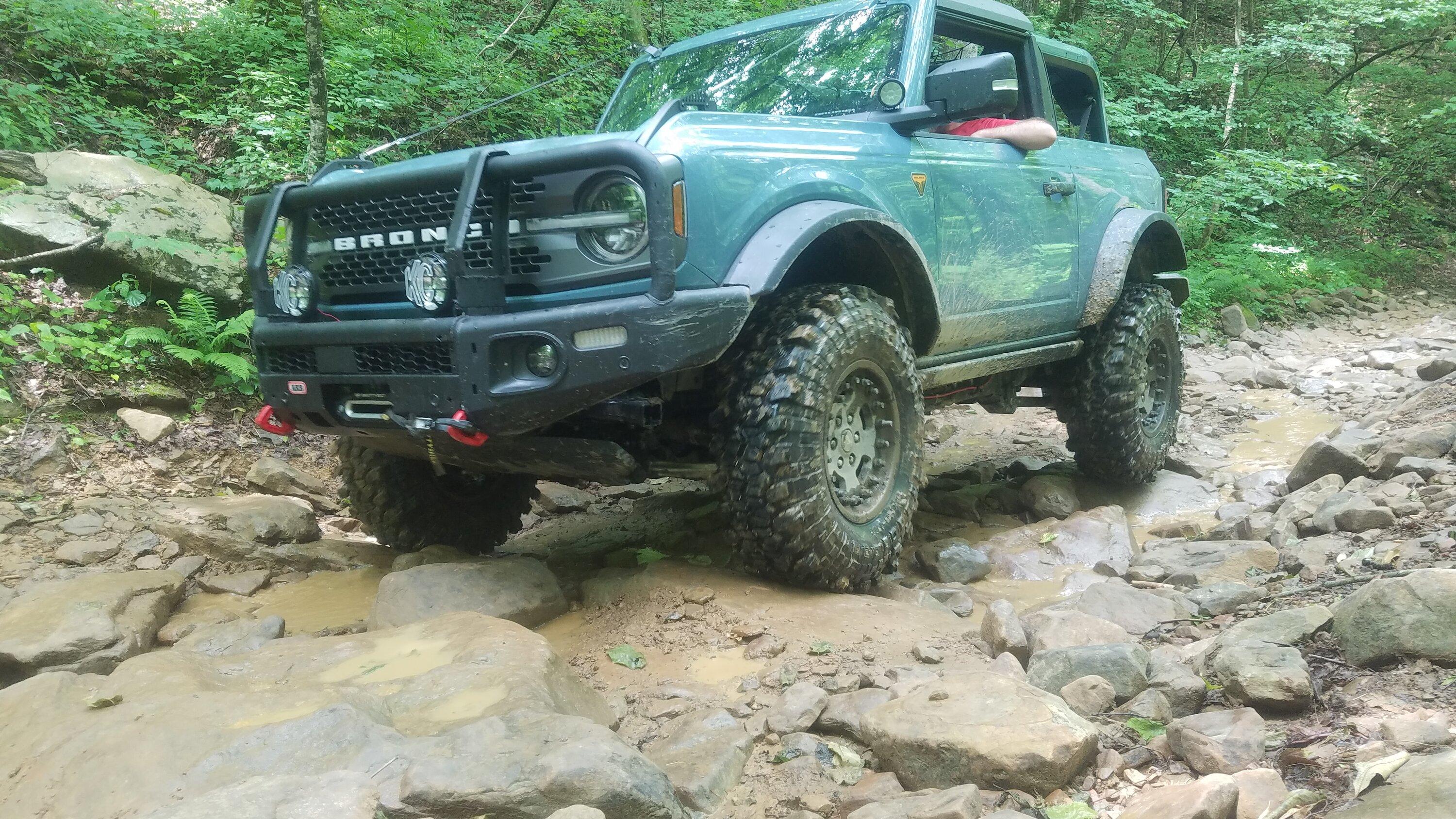 Ford Bronco Hit Windrock Trails for 50 miles over 10 hours 20230601_130926