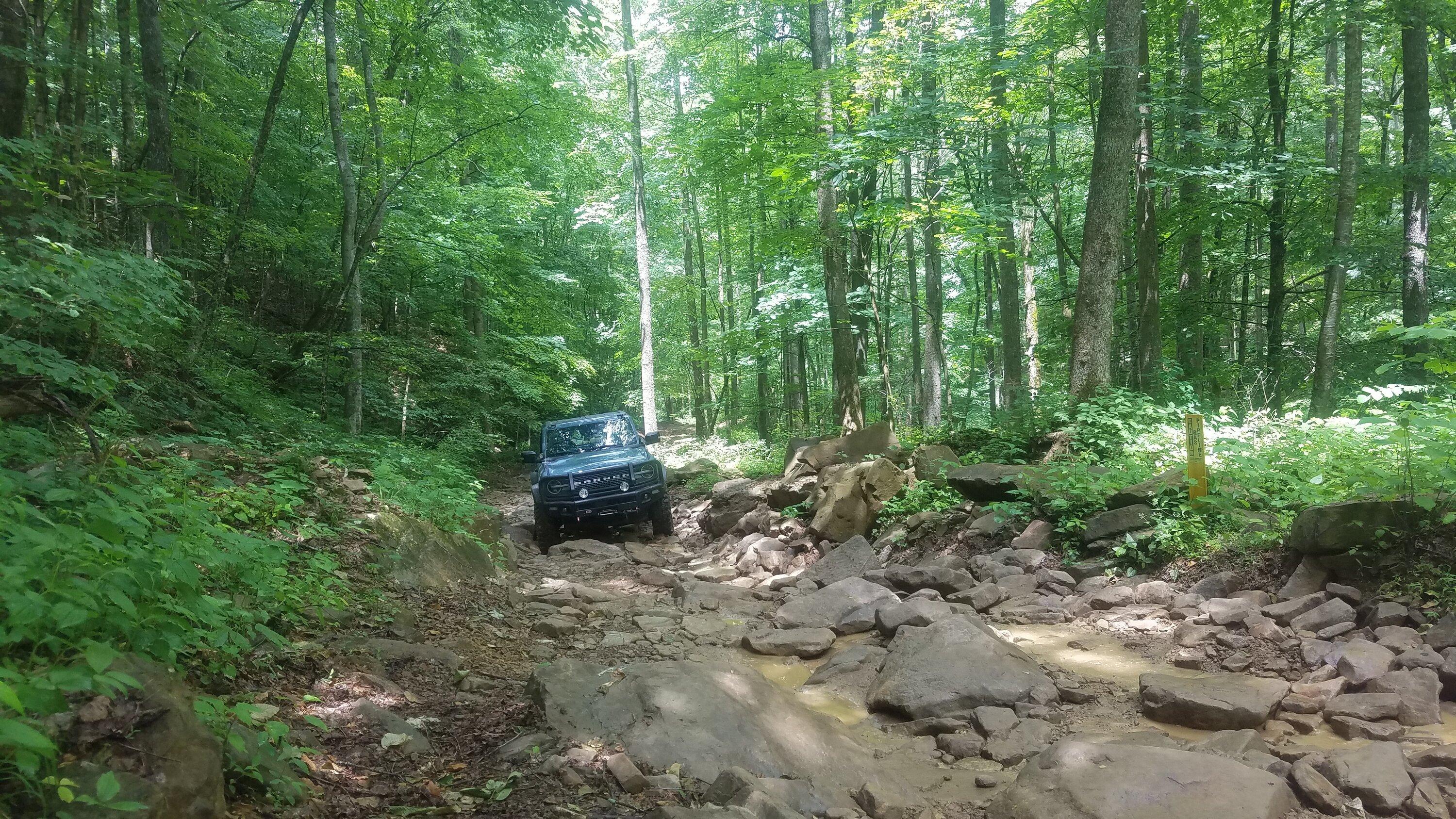 Ford Bronco Hit Windrock Trails for 50 miles over 10 hours 20230601_131017