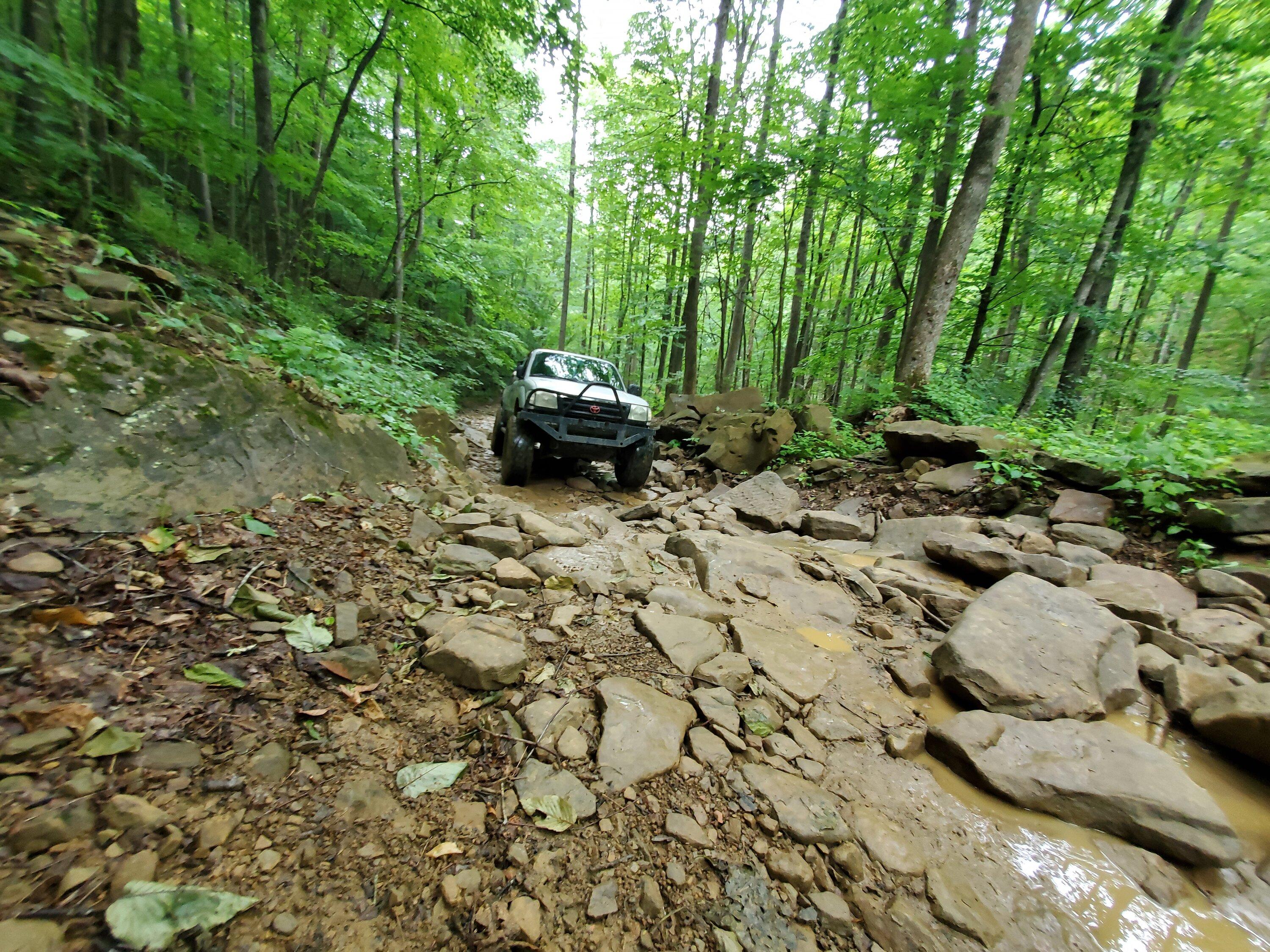 Ford Bronco Hit Windrock Trails for 50 miles over 10 hours 20230601_131450